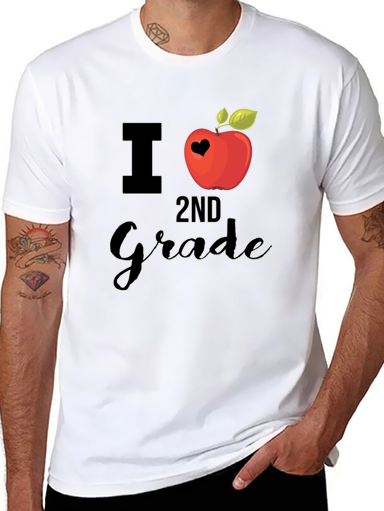 I Love 2nd Grade T-Shirt