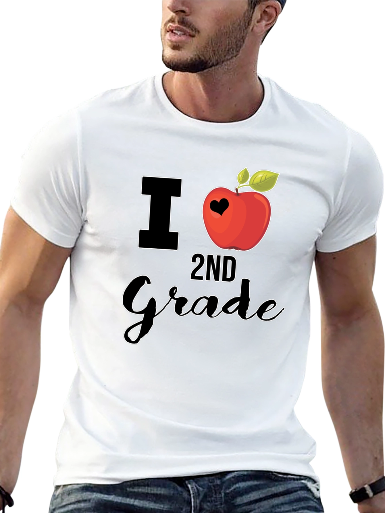 I Love 2nd Grade T-Shirt