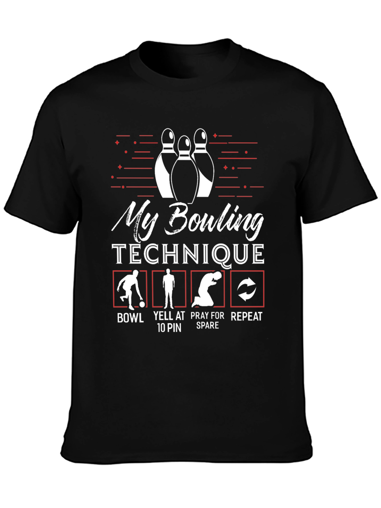 My Bowling Technique T-Shirt