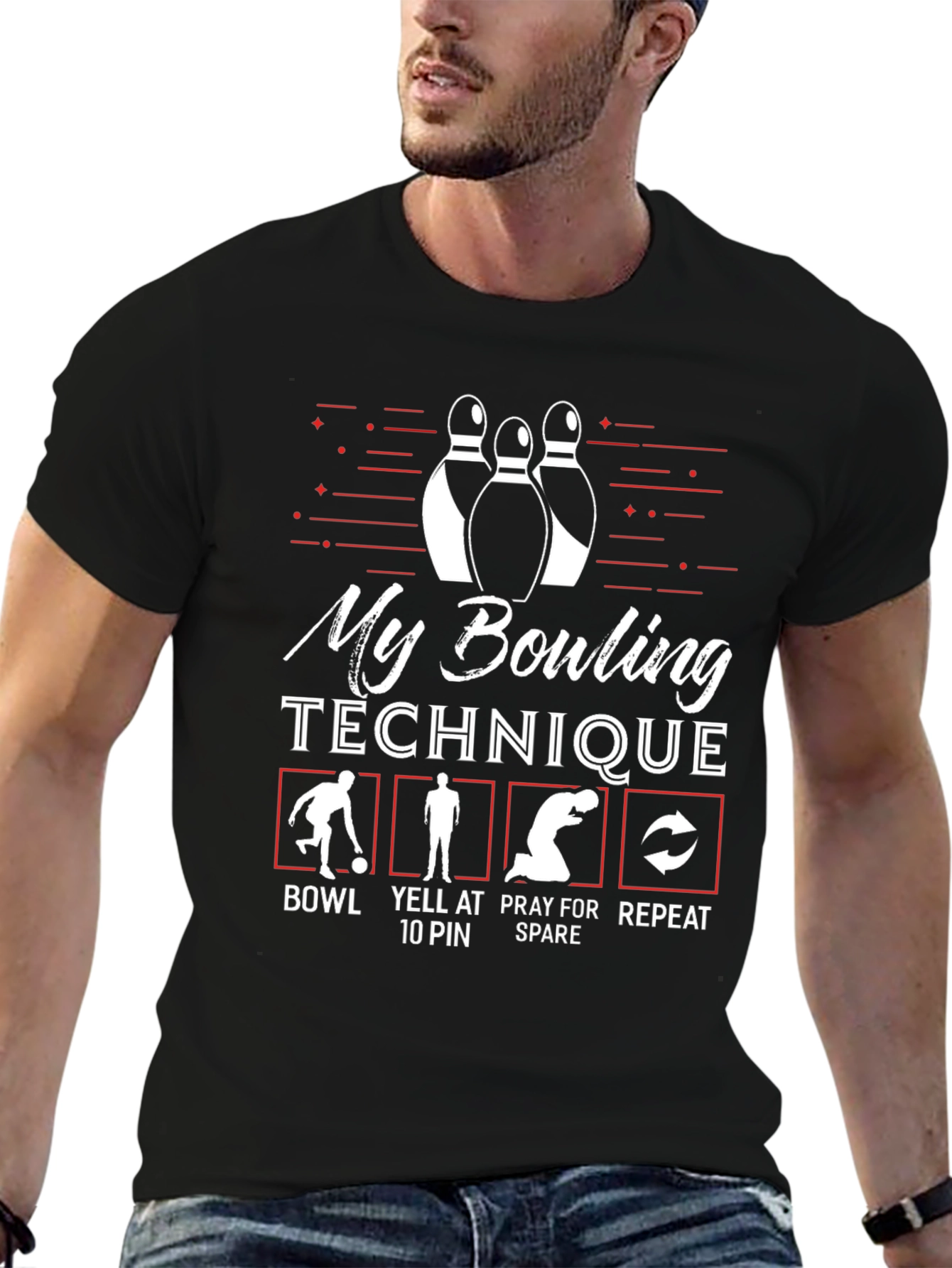 My Bowling Technique T-Shirt