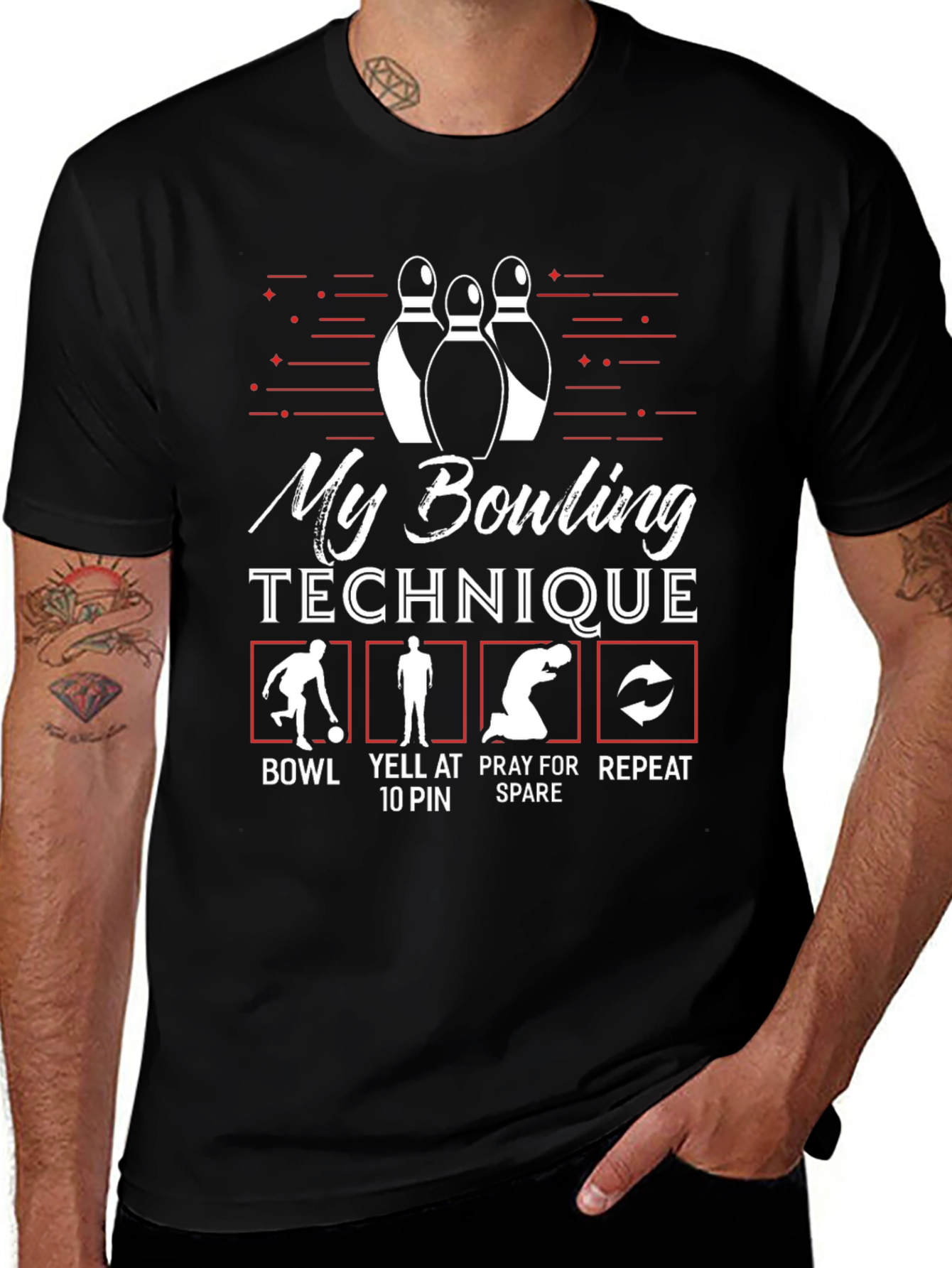 My Bowling Technique T-Shirt