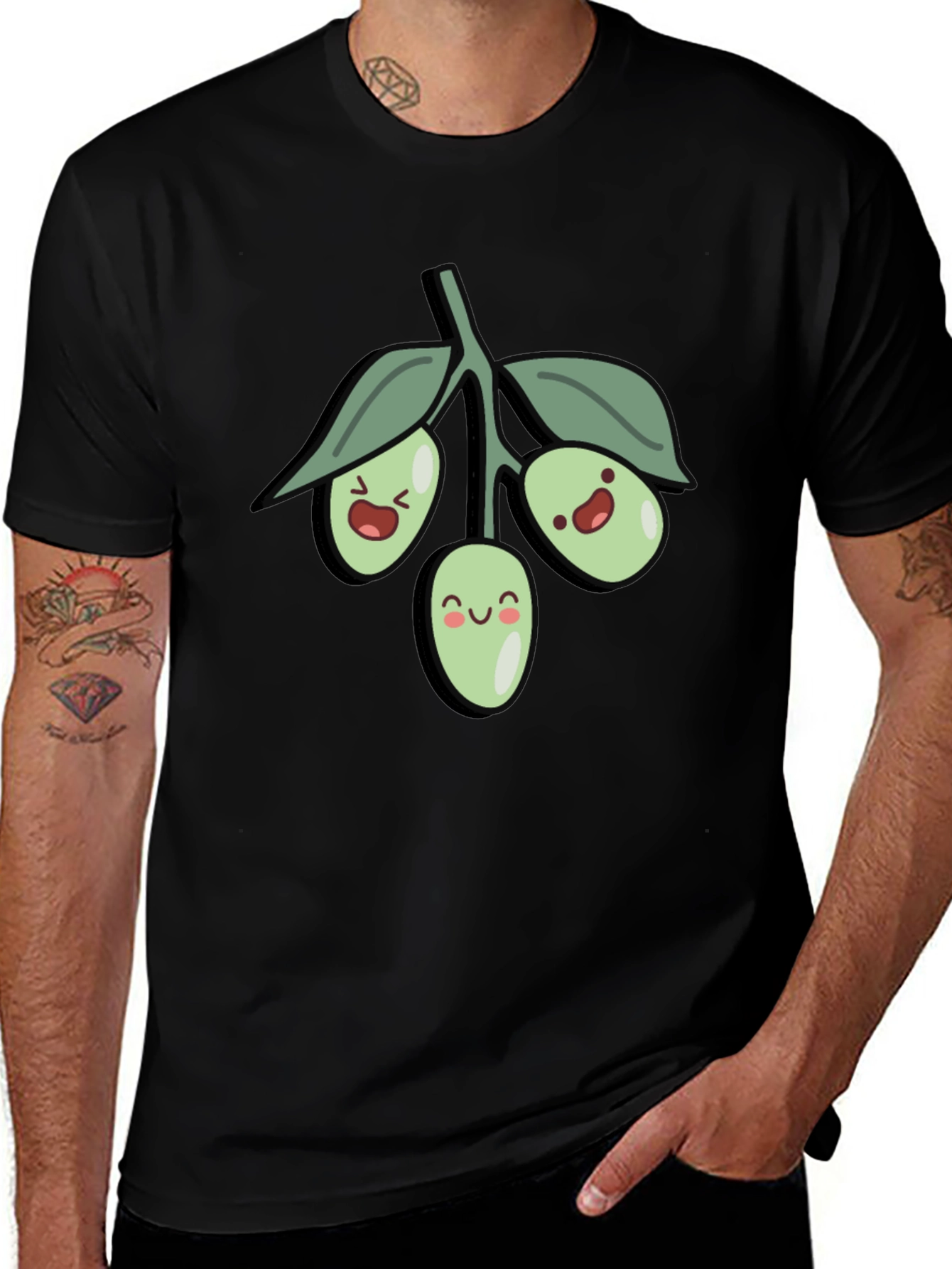 Olive You T-Shirt - Cute Graphic Tee