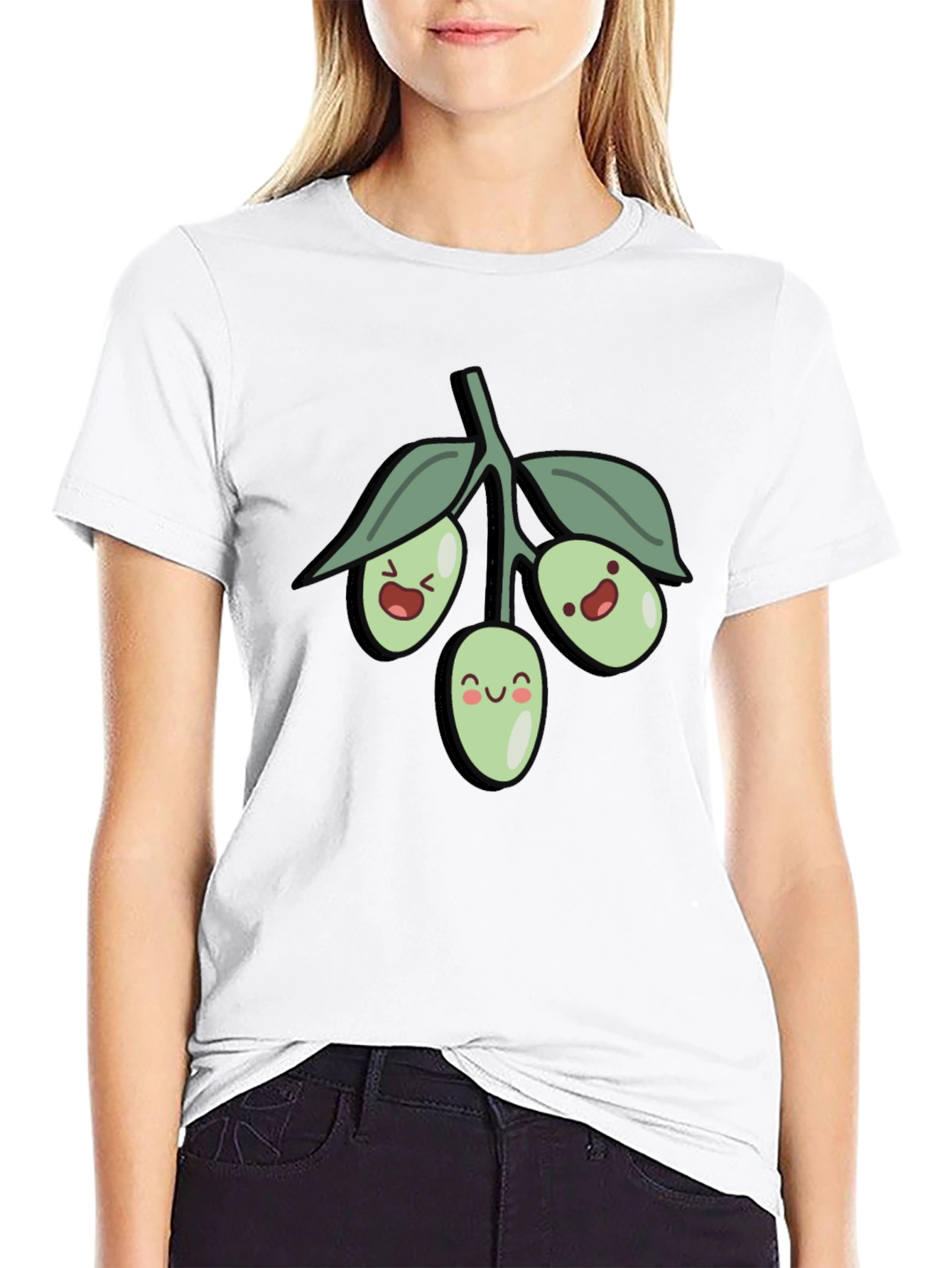 Olive You T-Shirt - Cute Graphic Tee