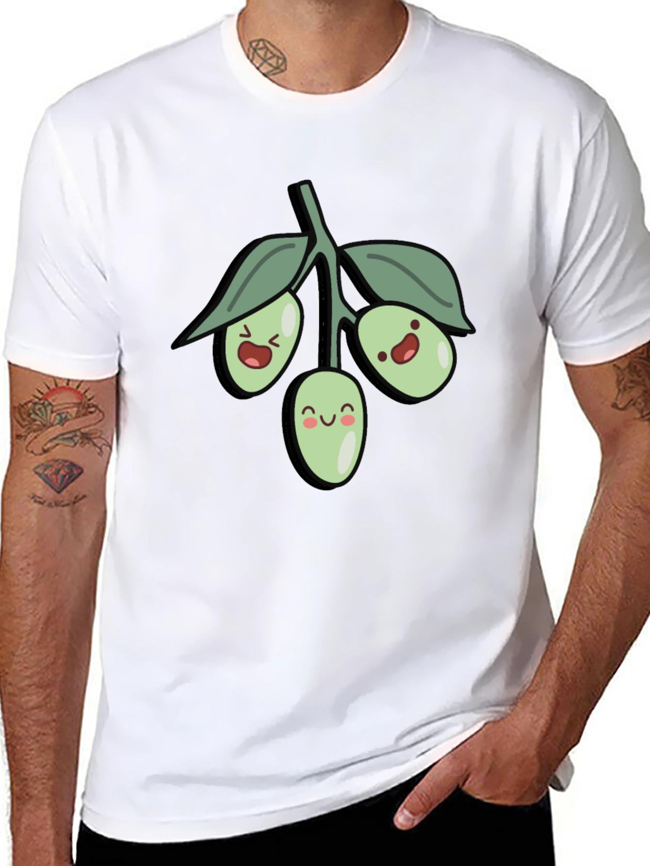 Olive You T-Shirt - Cute Graphic Tee