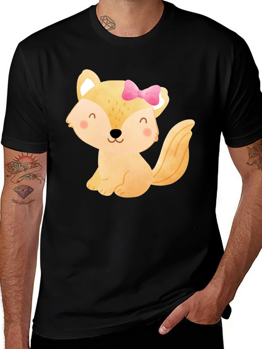 Cute Cartoon Fox T-Shirt