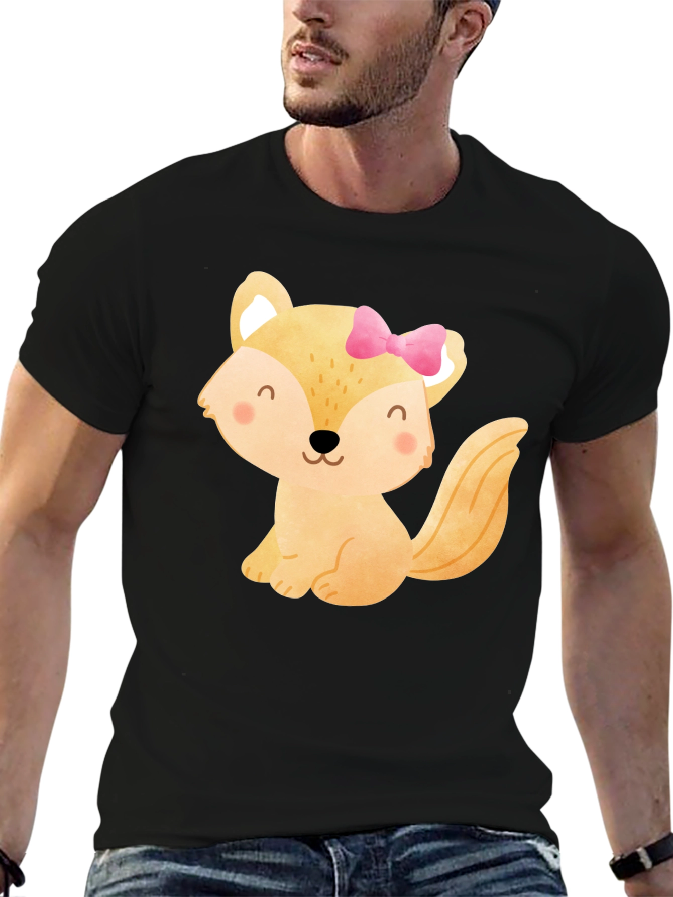Cute Cartoon Fox T-Shirt