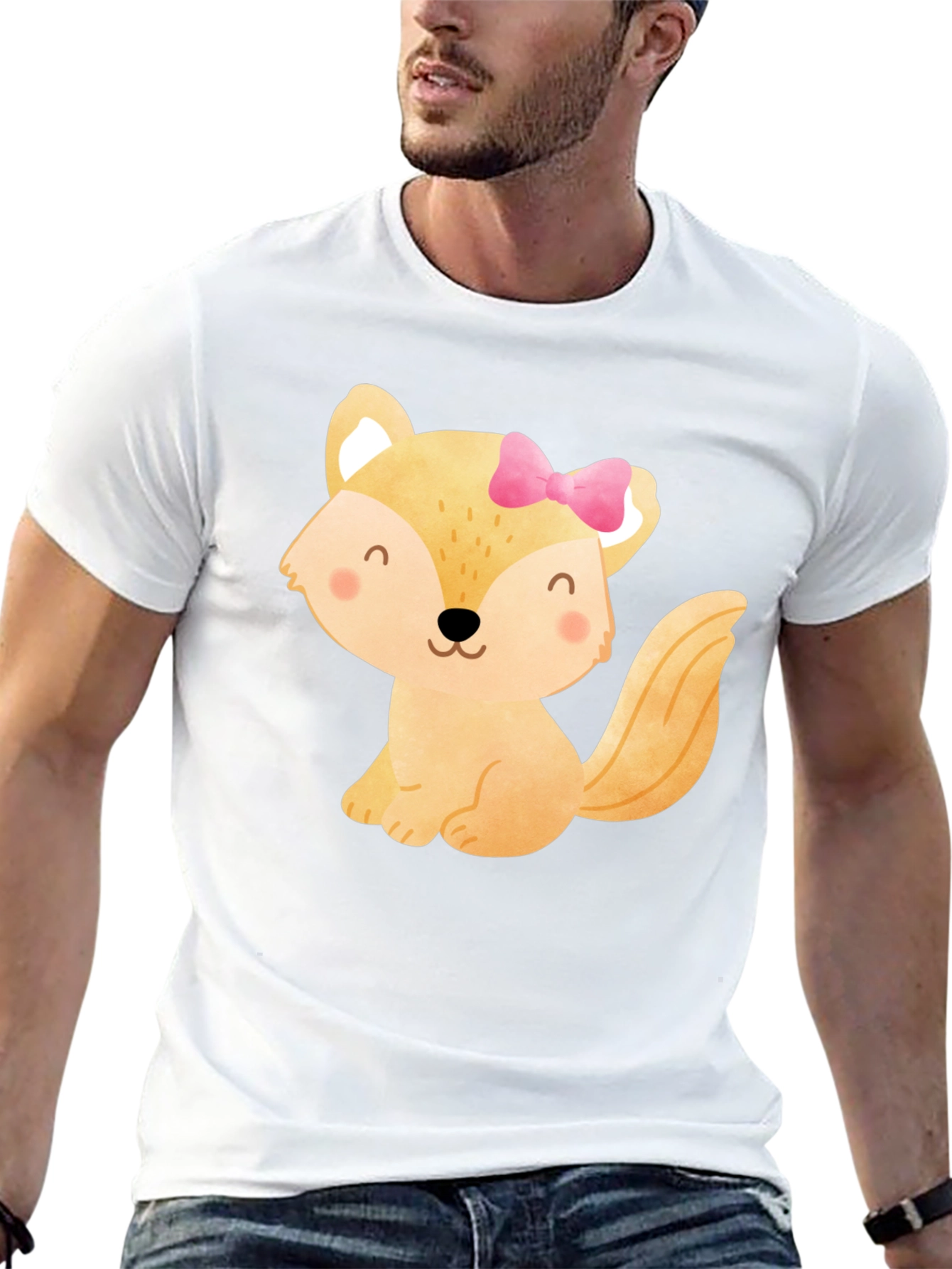 Cute Cartoon Fox T-Shirt