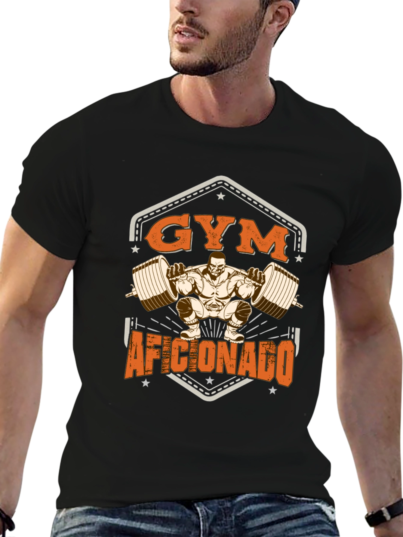 Gym Aficionado Graphic Tee - Workout Motivation