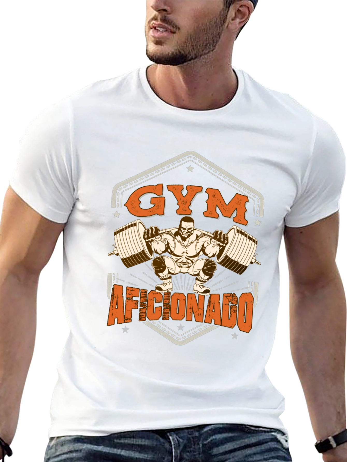 Gym Aficionado Graphic Tee - Workout Motivation