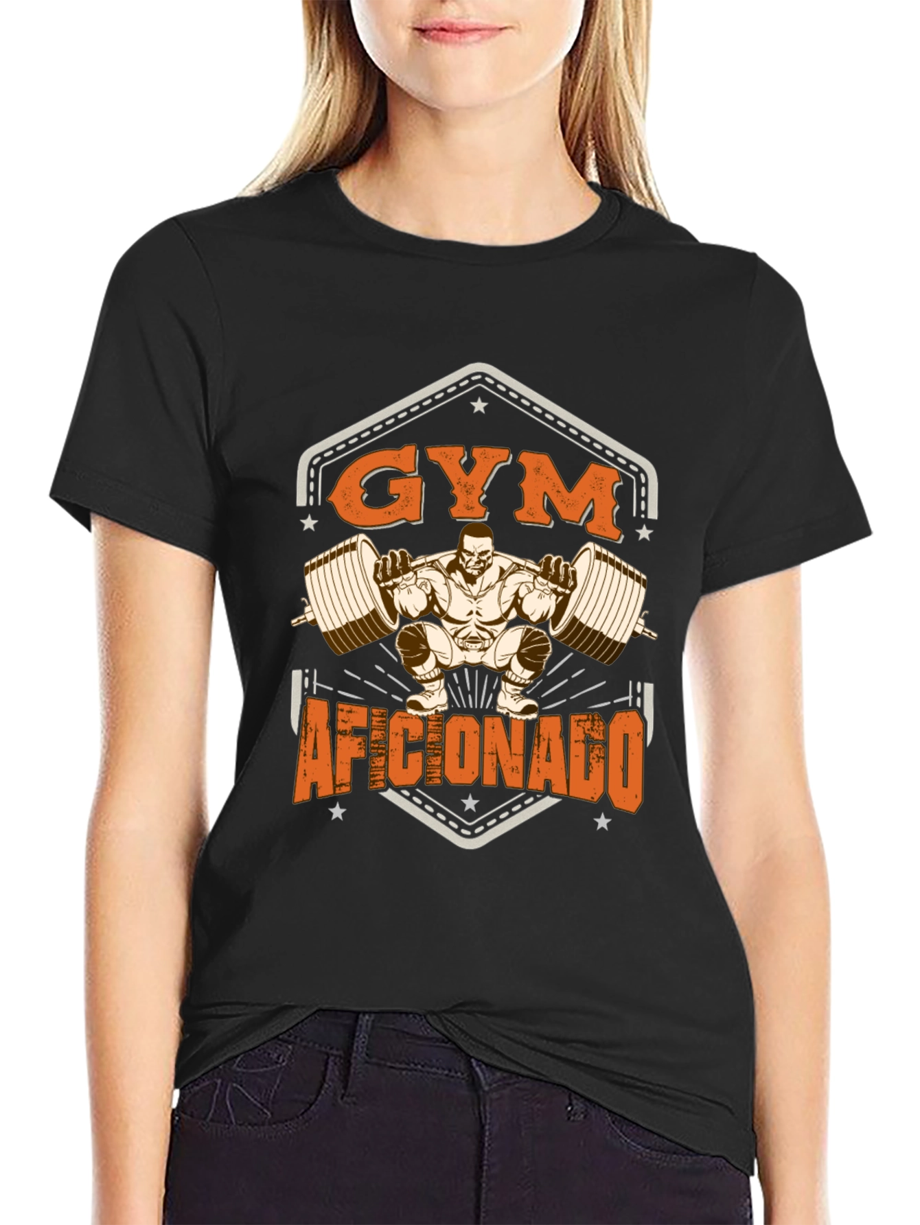 Gym Aficionado Graphic Tee - Workout Motivation