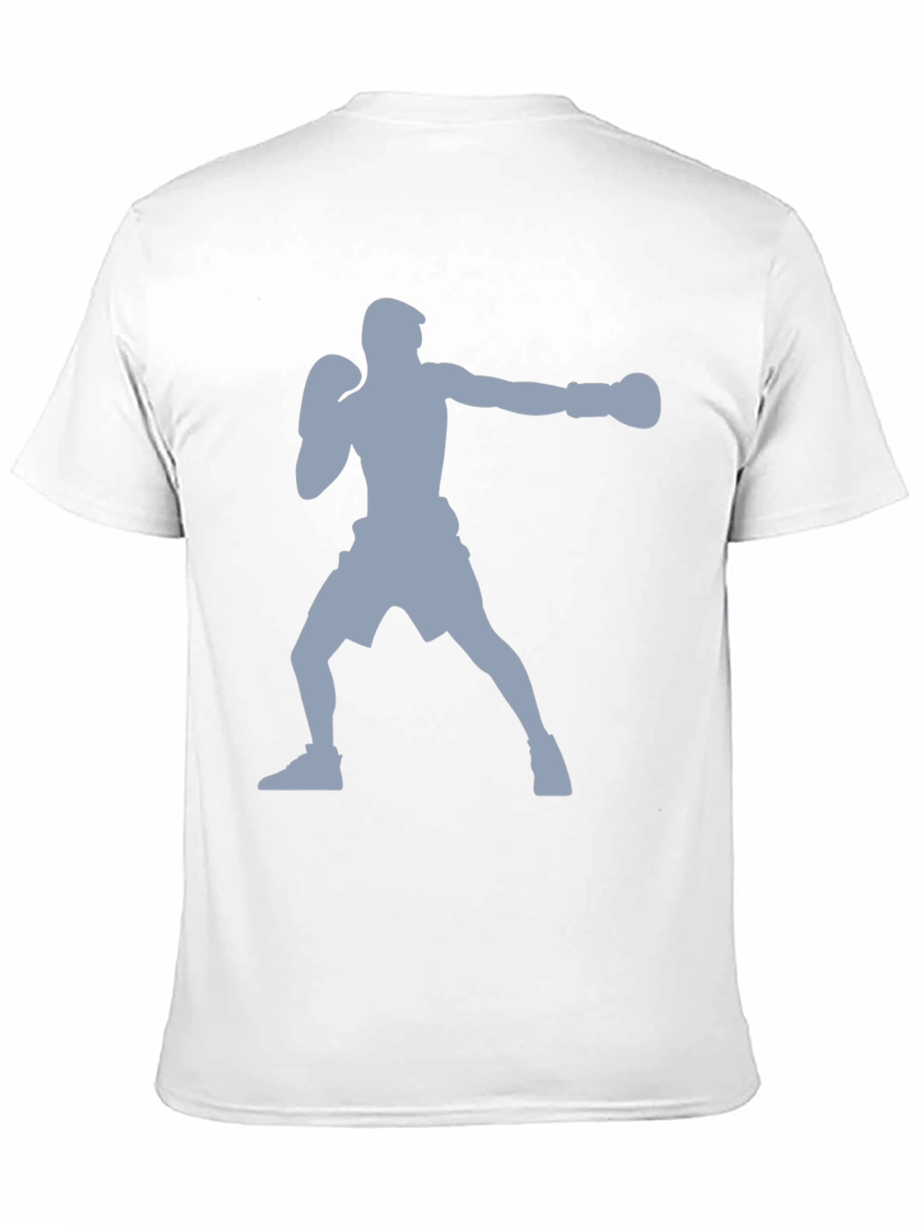 Boxing Silhouette Graphic T-Shirt - Sporty Tee
