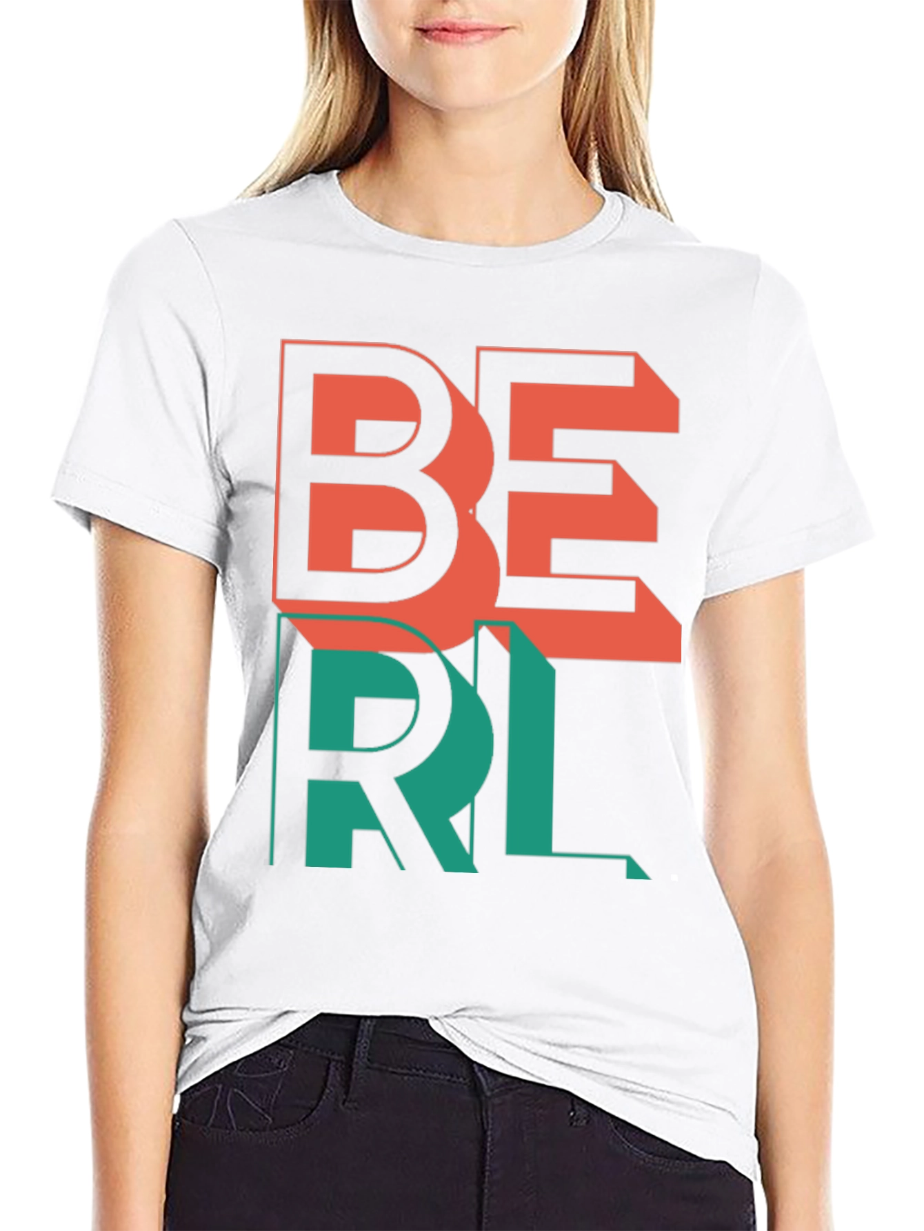 Trendy BERL Graphic Tee - Casual Streetwear