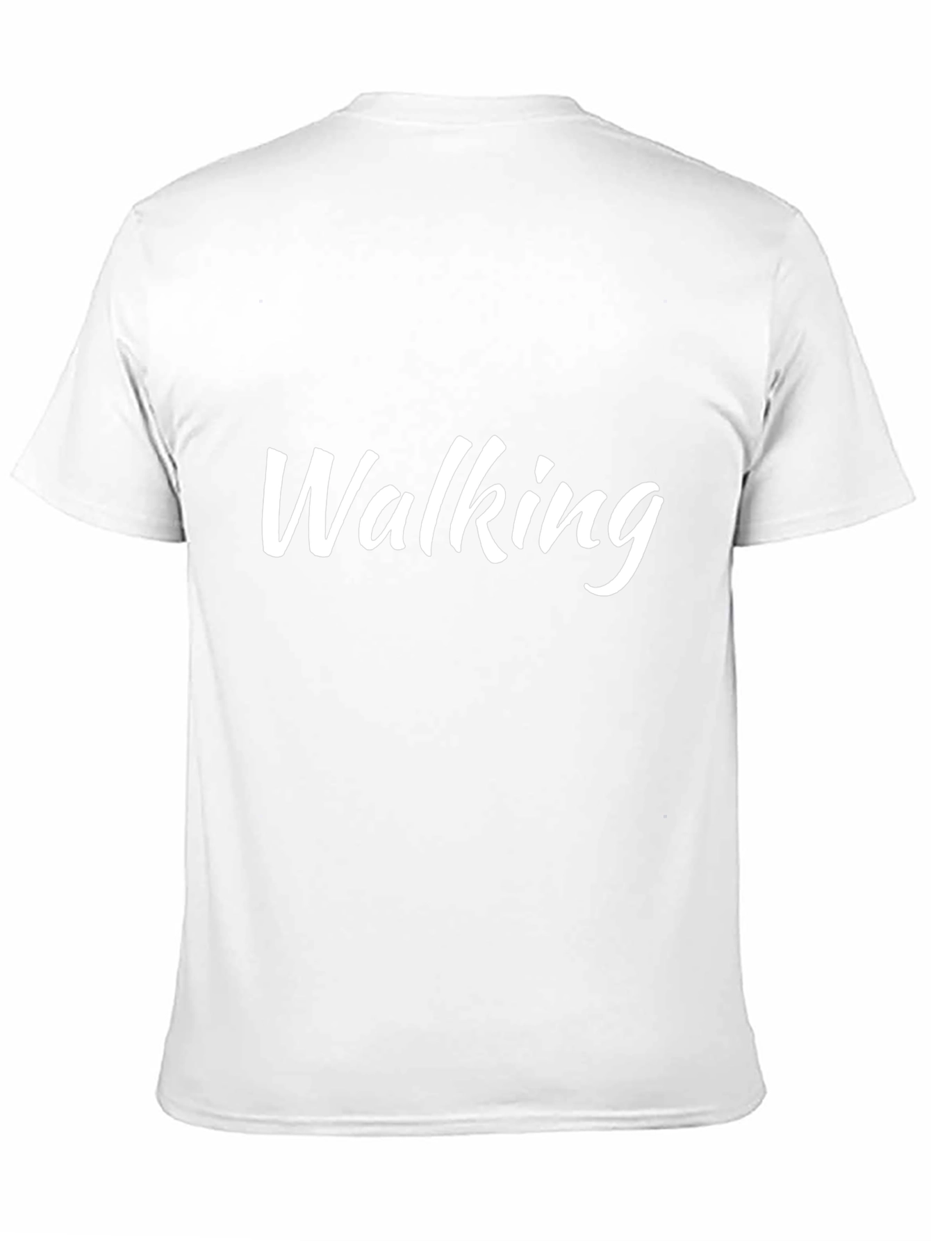 Walking Graphic Tee - Casual Comfort T-Shirt