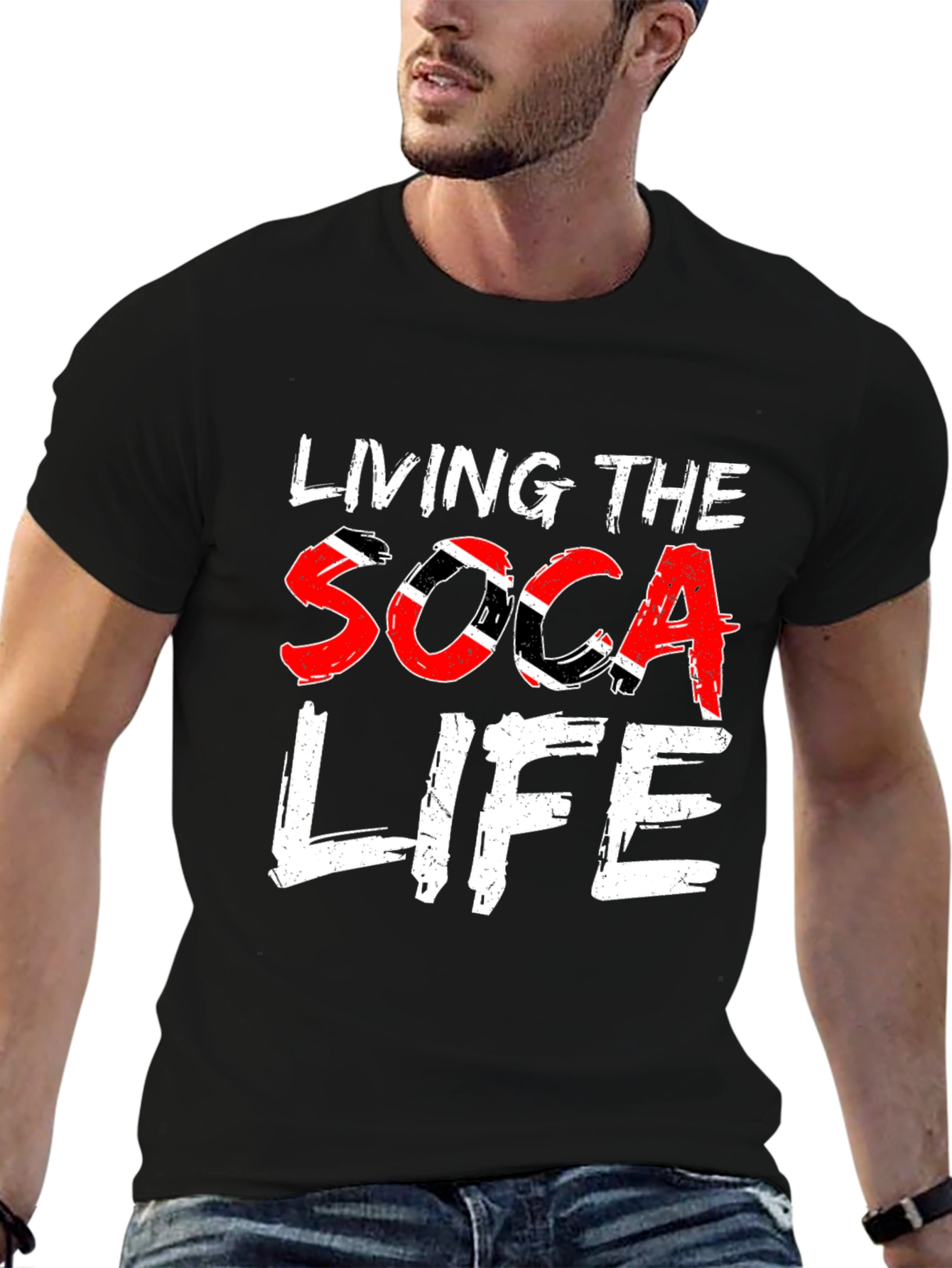 Living the Soca Life Graphic Tee