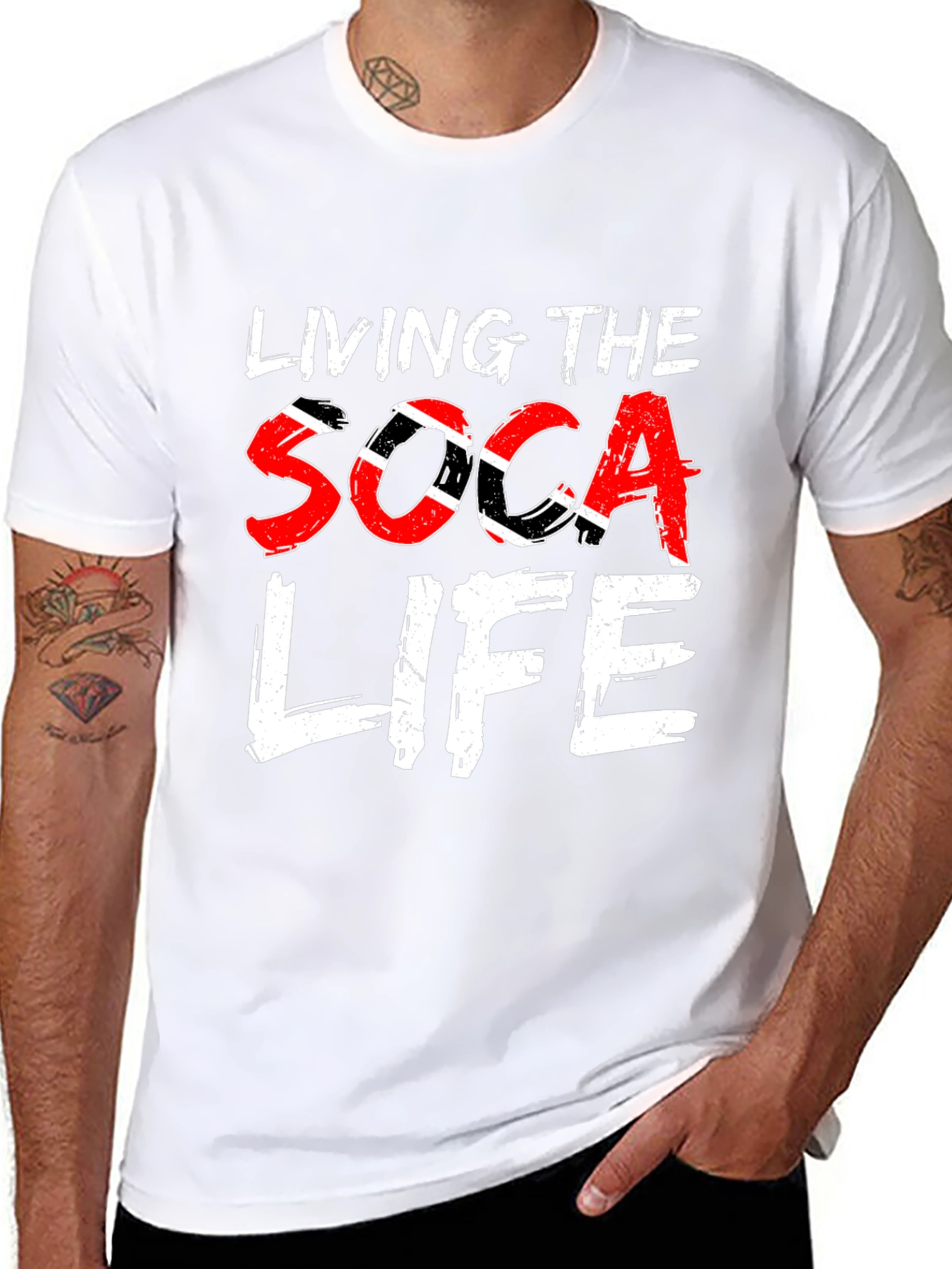 Living the Soca Life Graphic Tee