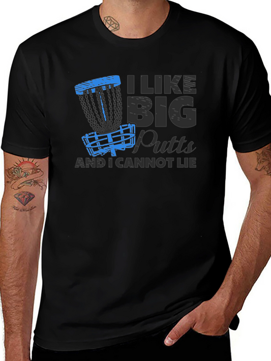 I Like Big Putts T-Shirt - Disc Golf Tee