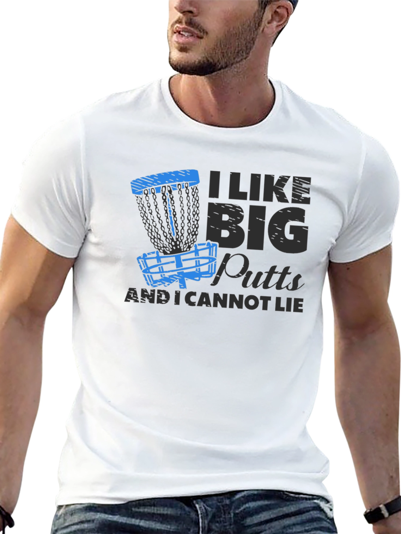 I Like Big Putts T-Shirt - Disc Golf Tee