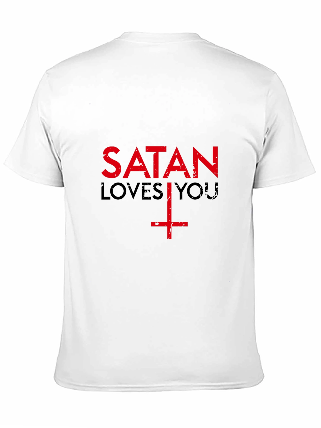Satan Loves You Graphic Tee