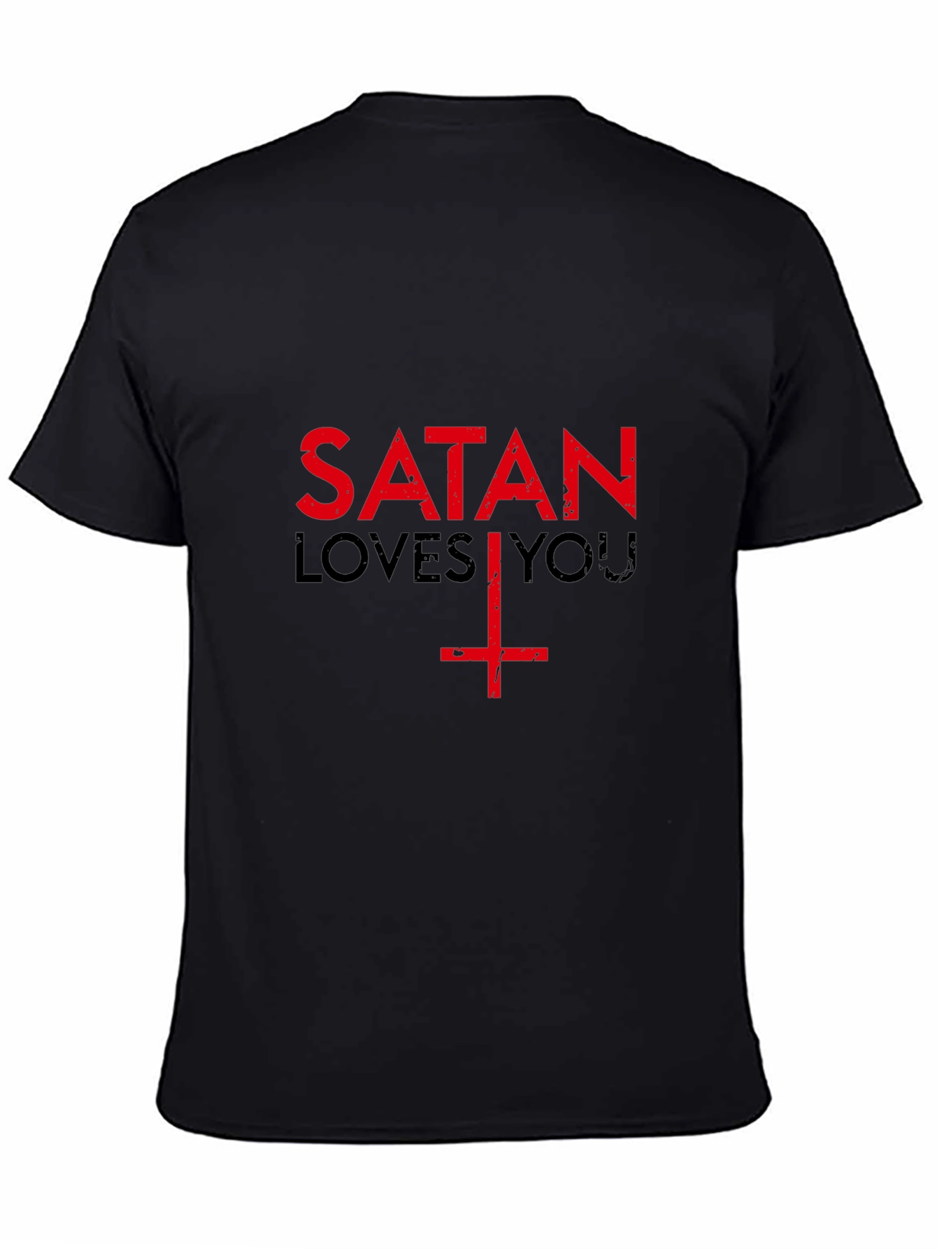 Satan Loves You Graphic Tee
