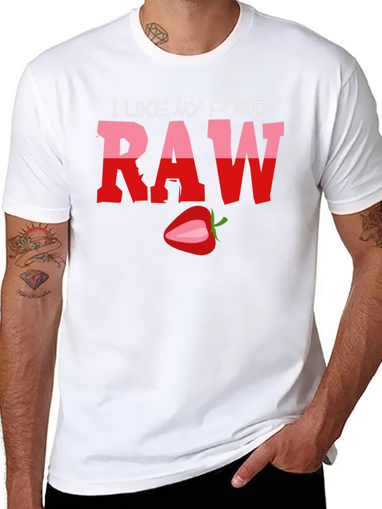 I Like My Food Raw T-Shirt