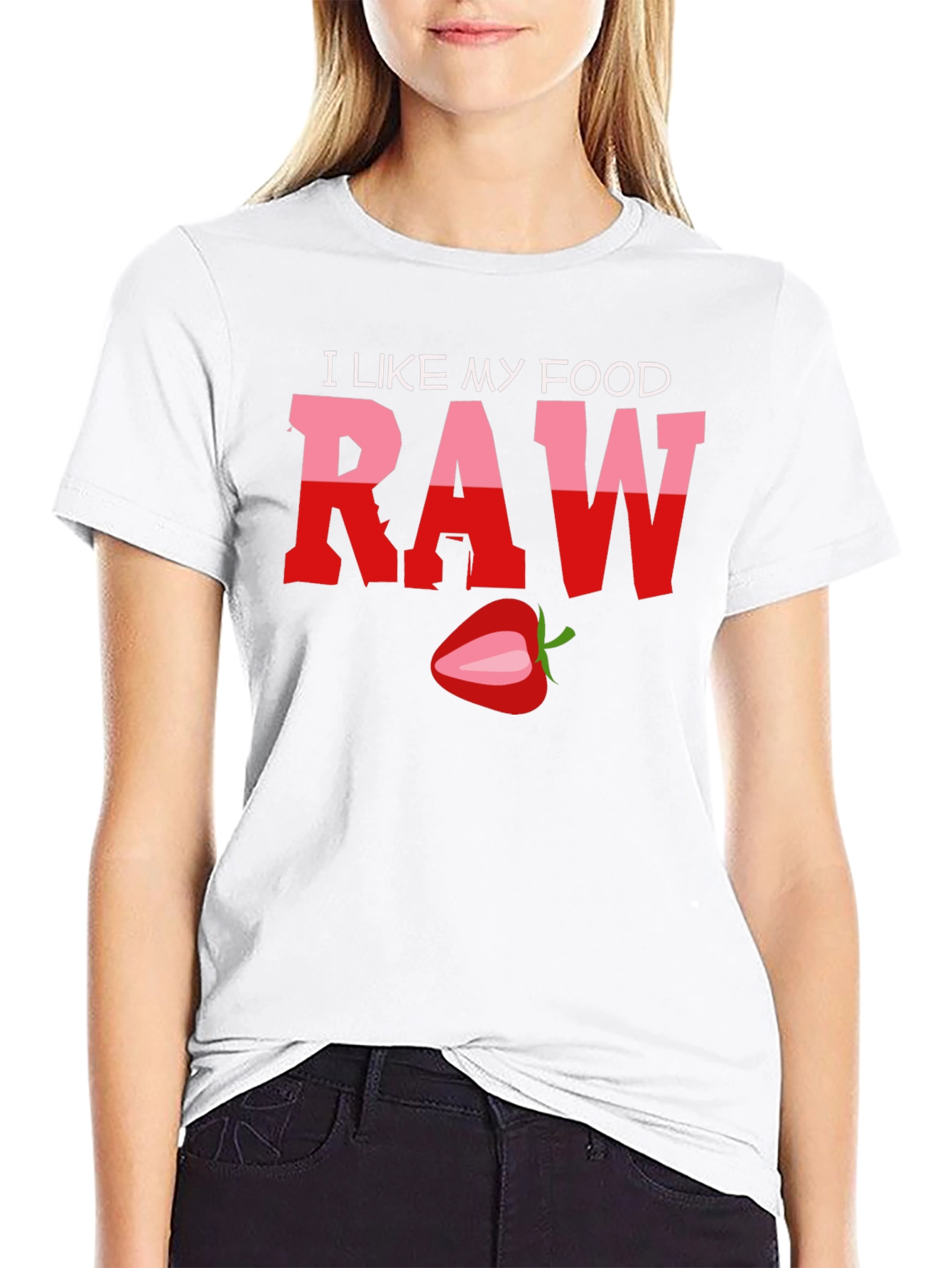 I Like My Food Raw T-Shirt
