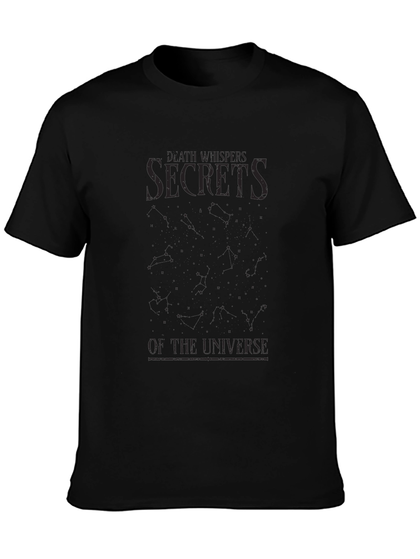 Secrets of the Universe Black T-Shirt