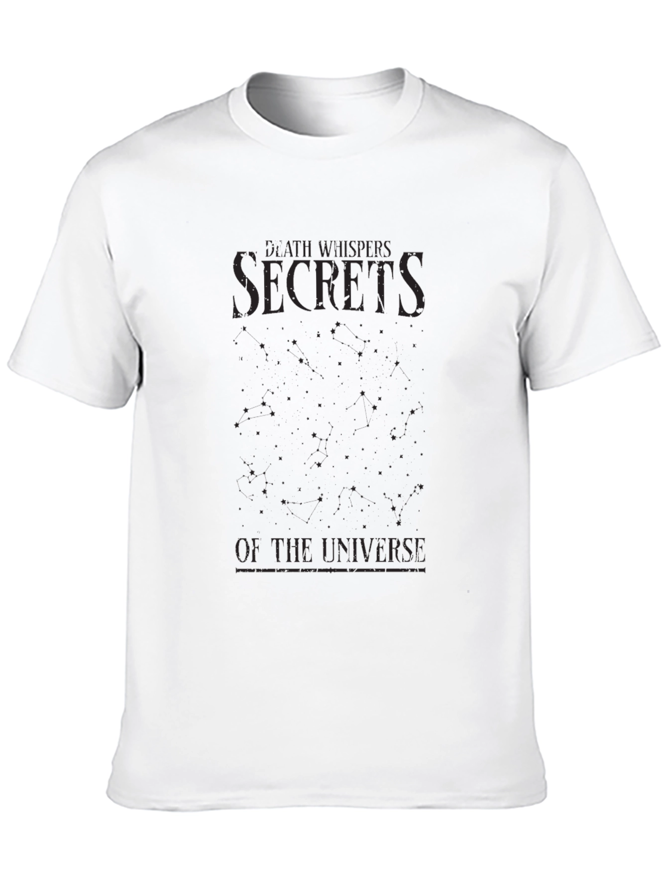 Secrets of the Universe Black T-Shirt