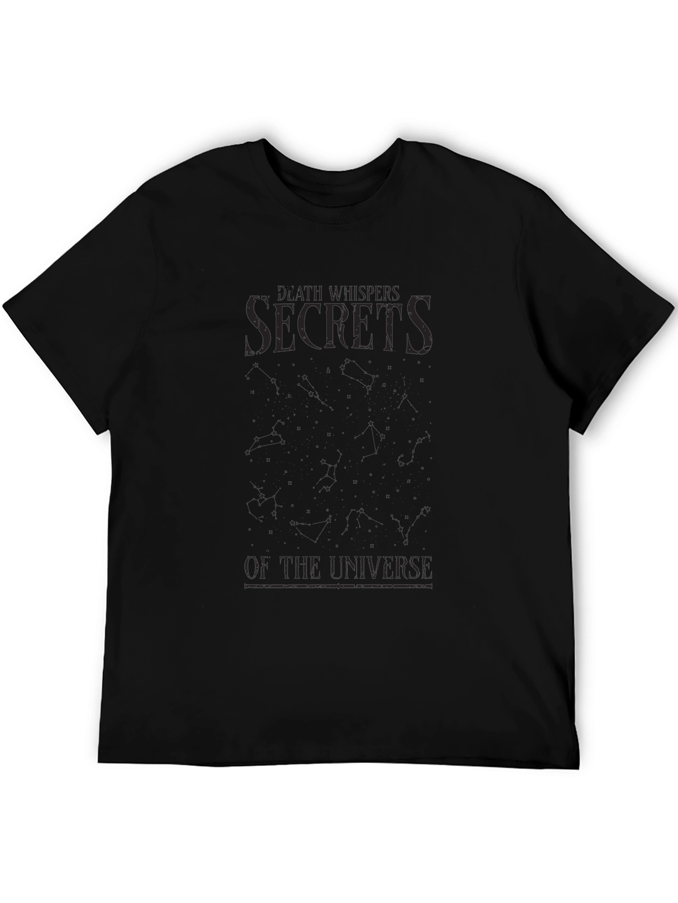 Secrets of the Universe Black T-Shirt