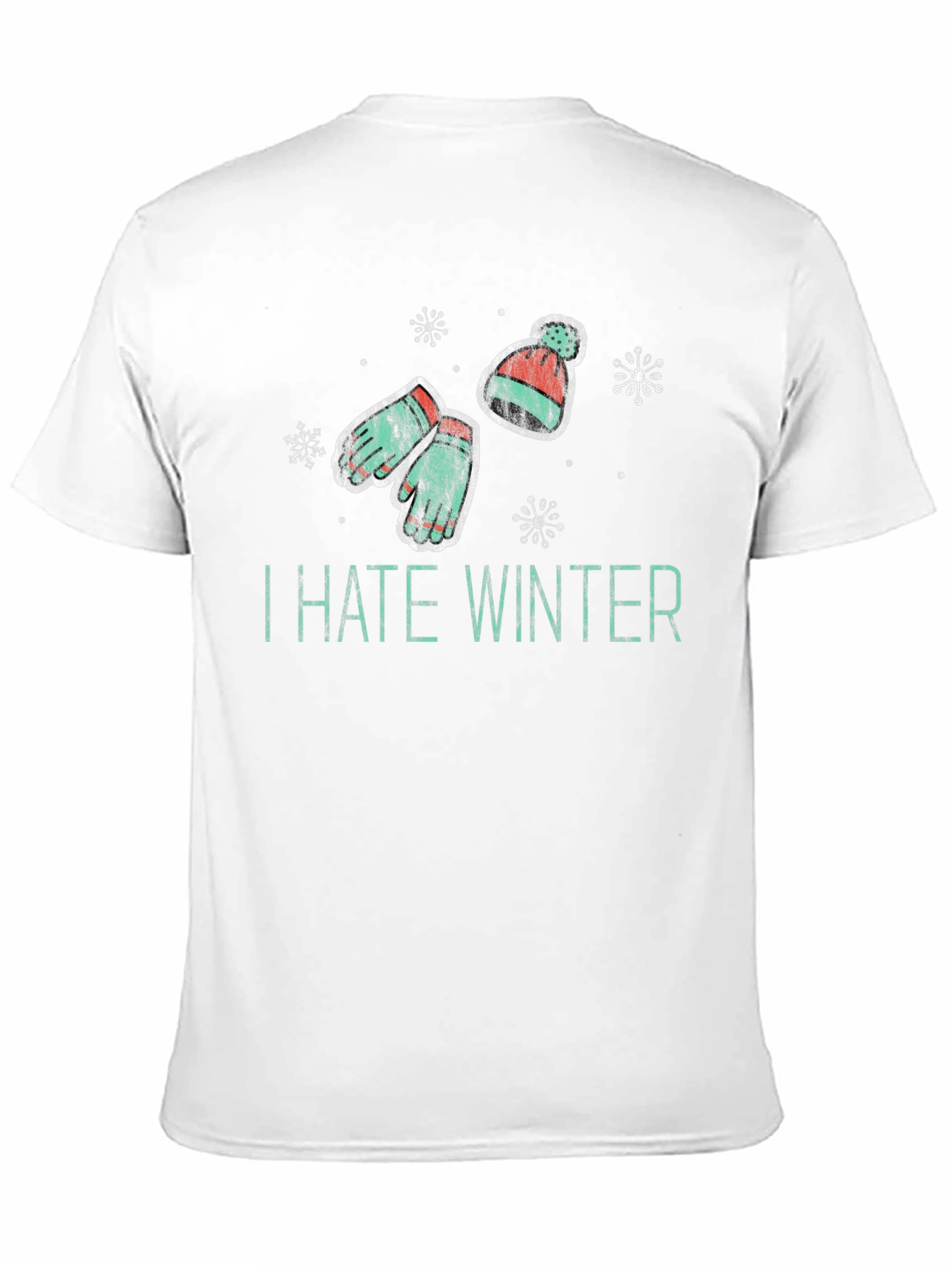 I Hate Winter Graphic Tee - Cozy Winter Hater