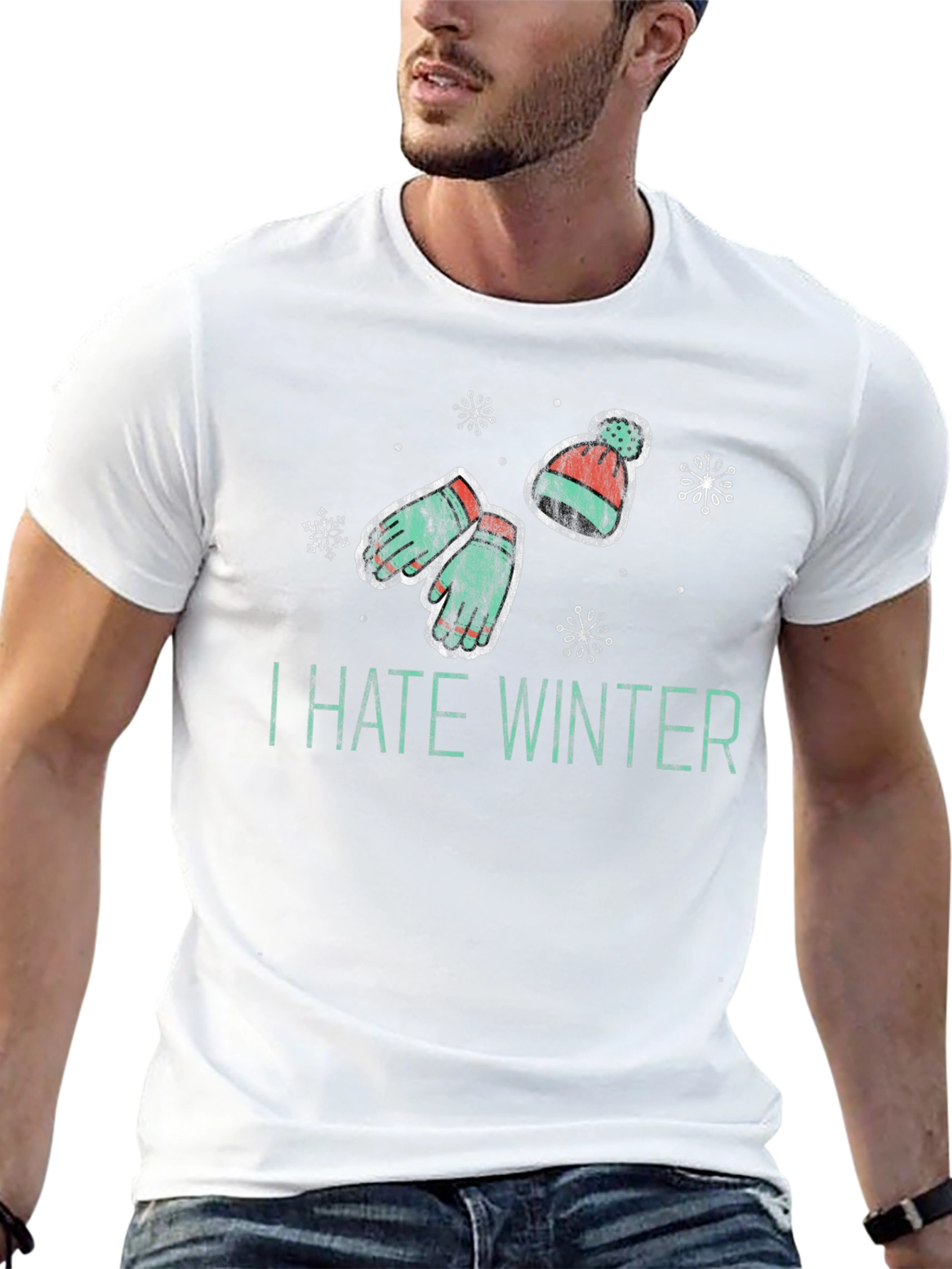 I Hate Winter Graphic Tee - Cozy Winter Hater