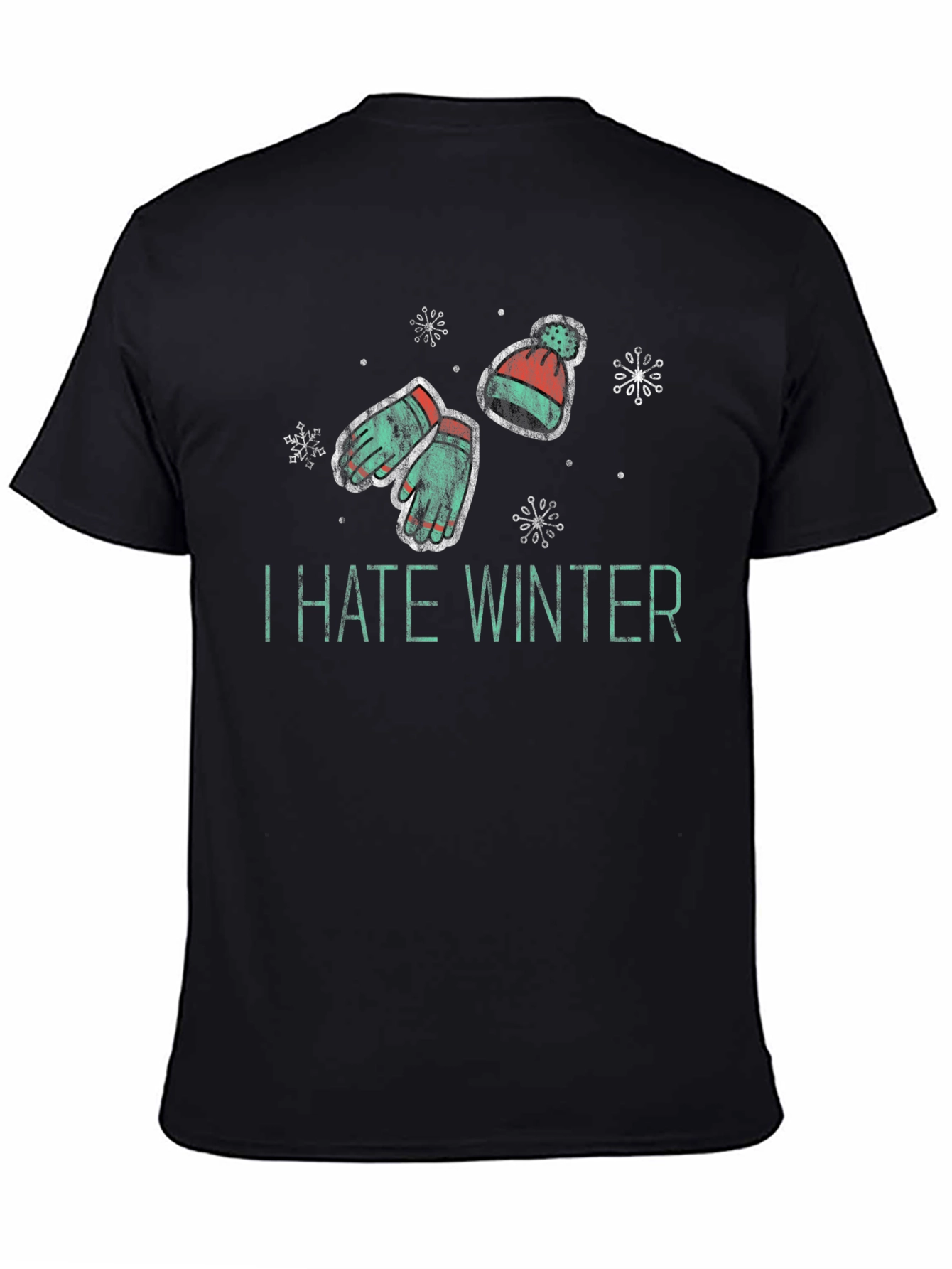 I Hate Winter Graphic Tee - Cozy Winter Hater