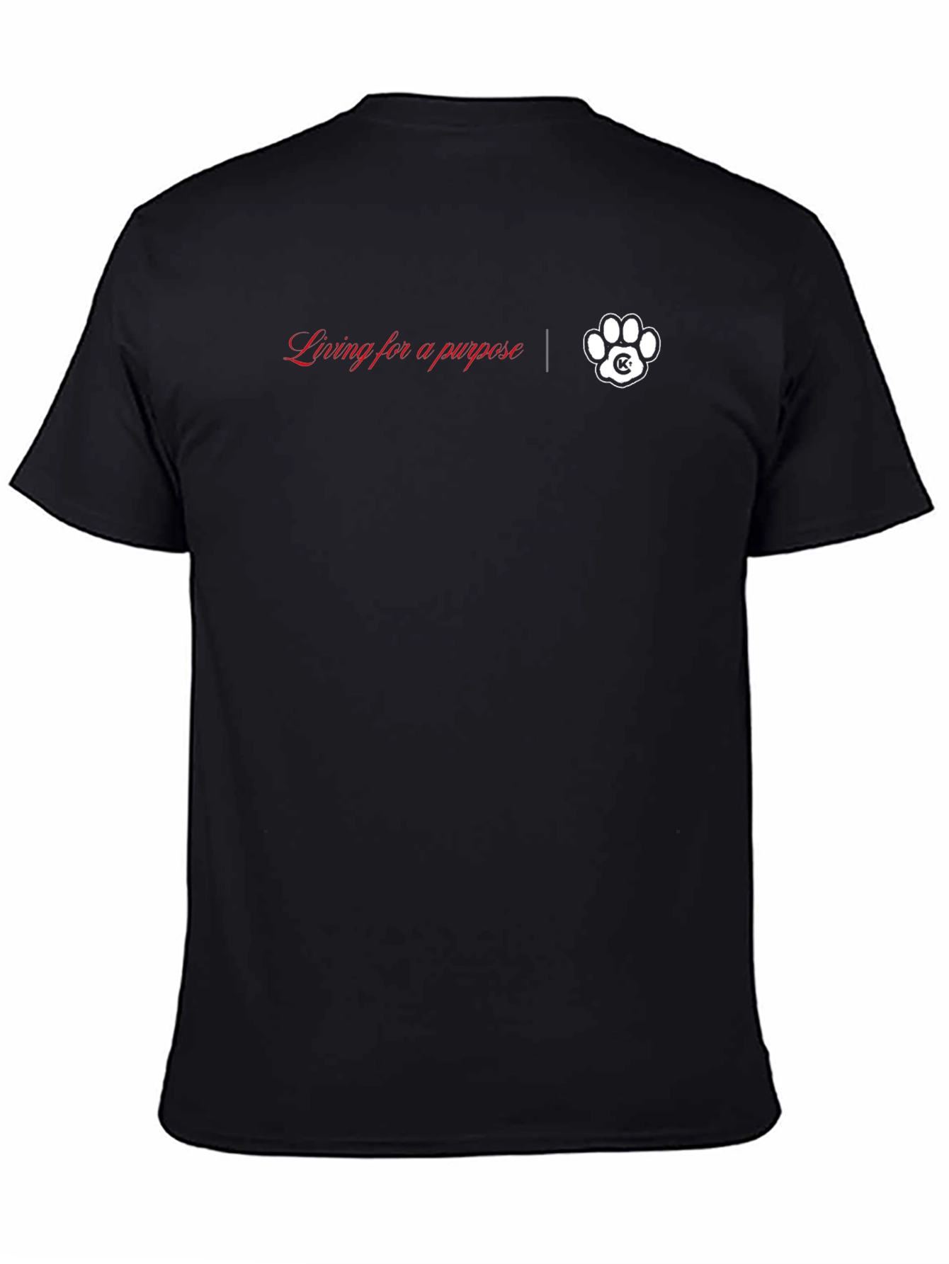 Living for a Purpose Black T-Shirt