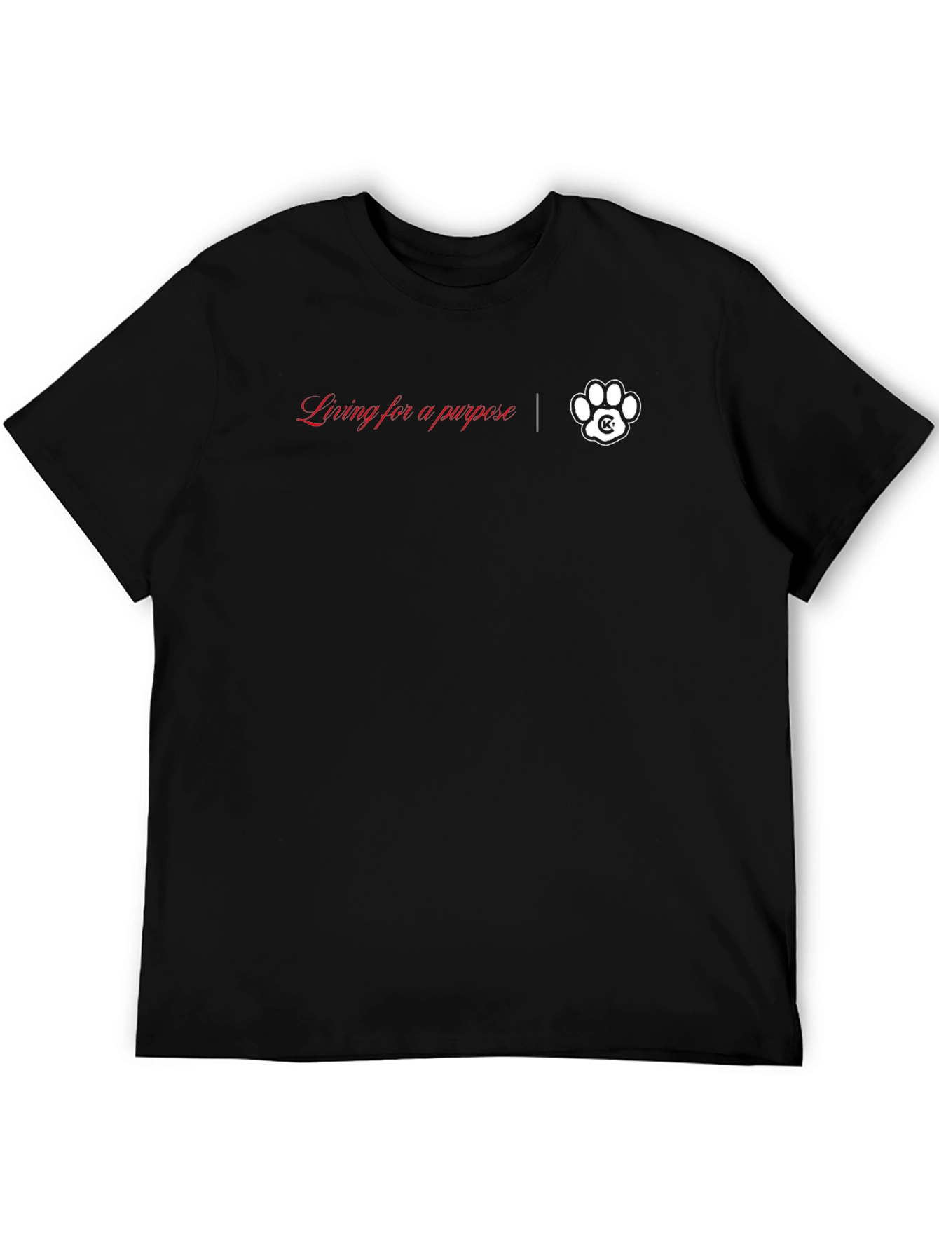 Living for a Purpose Black T-Shirt