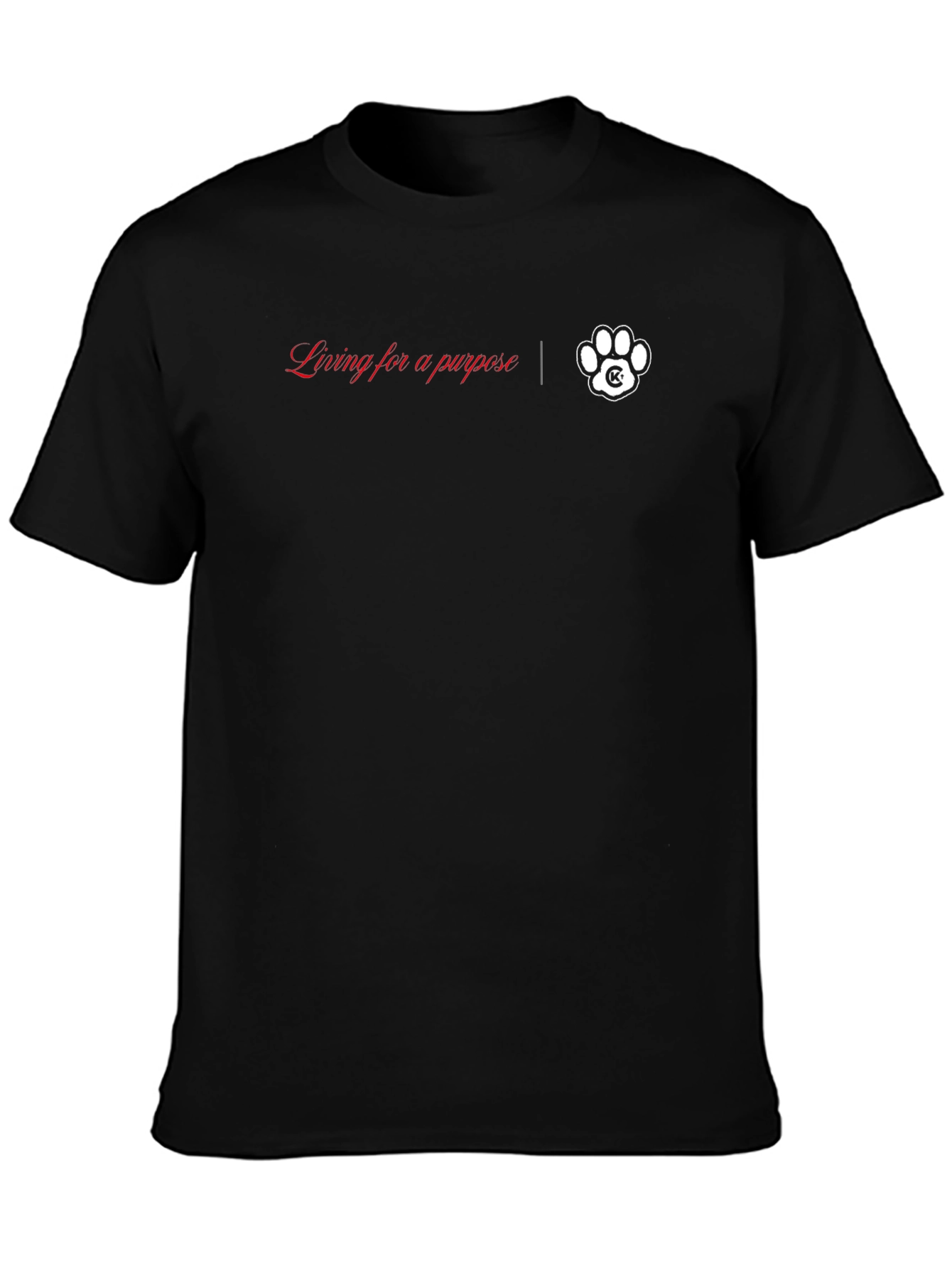 Living for a Purpose Black T-Shirt