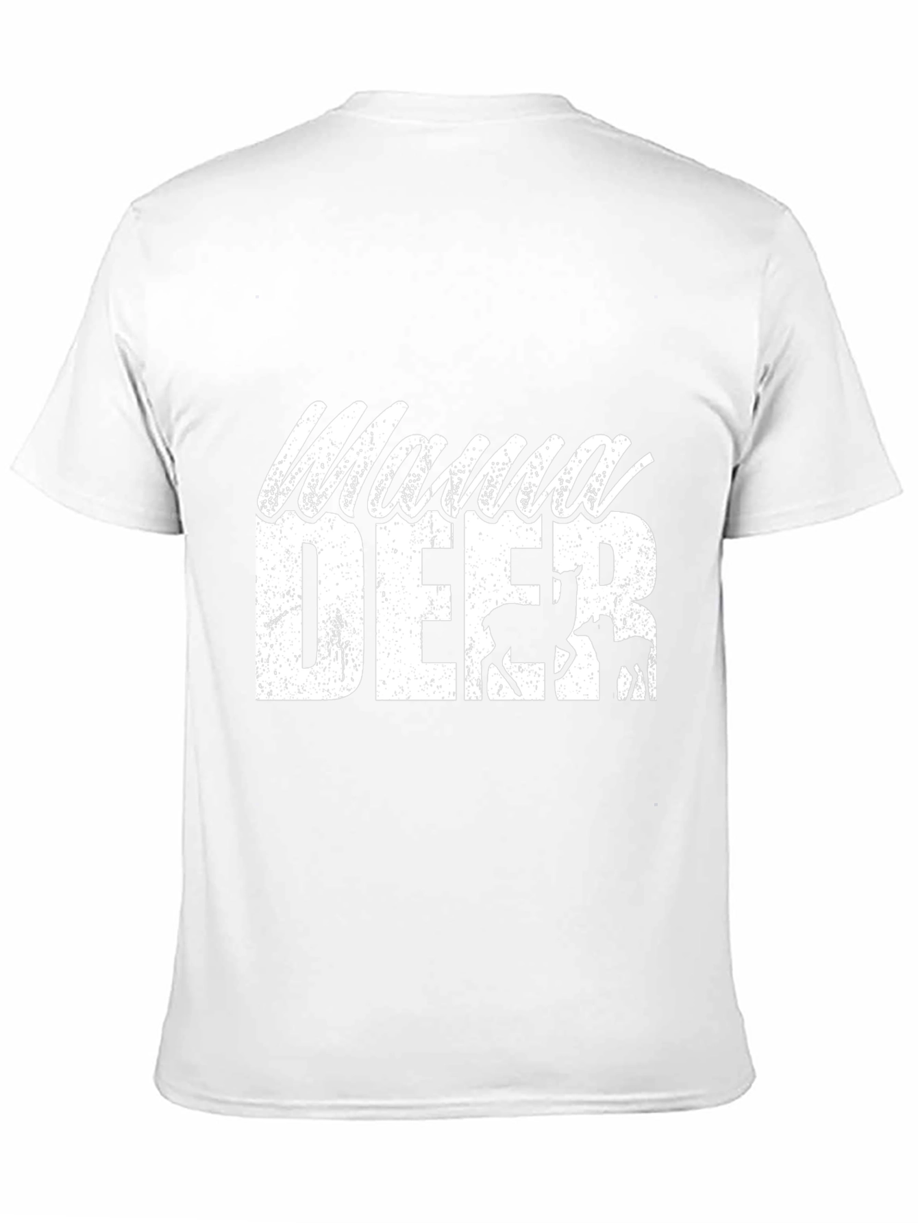 Mama Deer Graphic Tee - Unisex Black T-Shirt