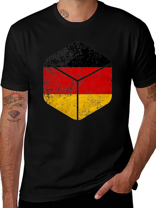 Germany Flag T-Shirt - Distressed Graphic Tee