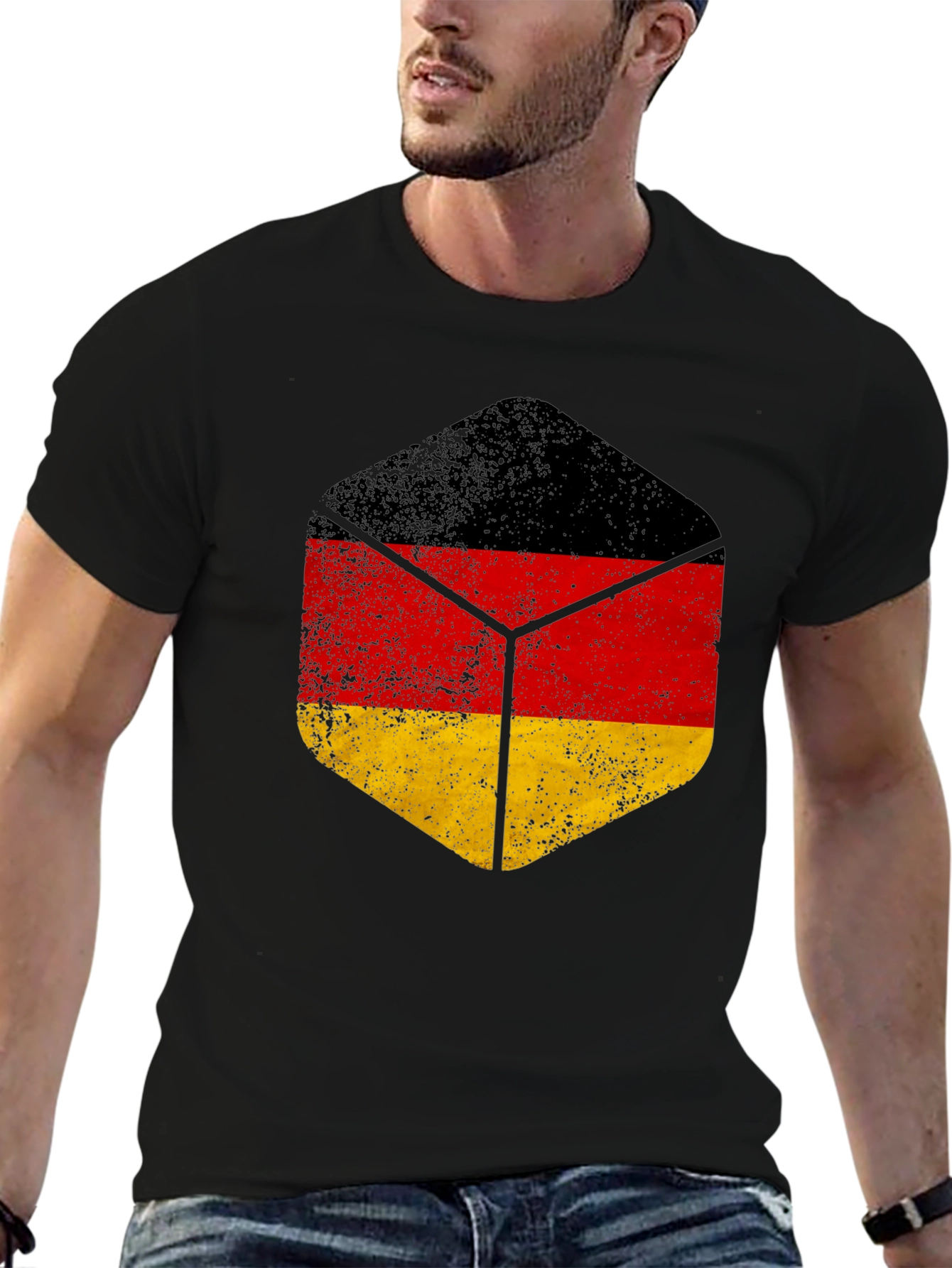 Germany Flag T-Shirt - Distressed Graphic Tee