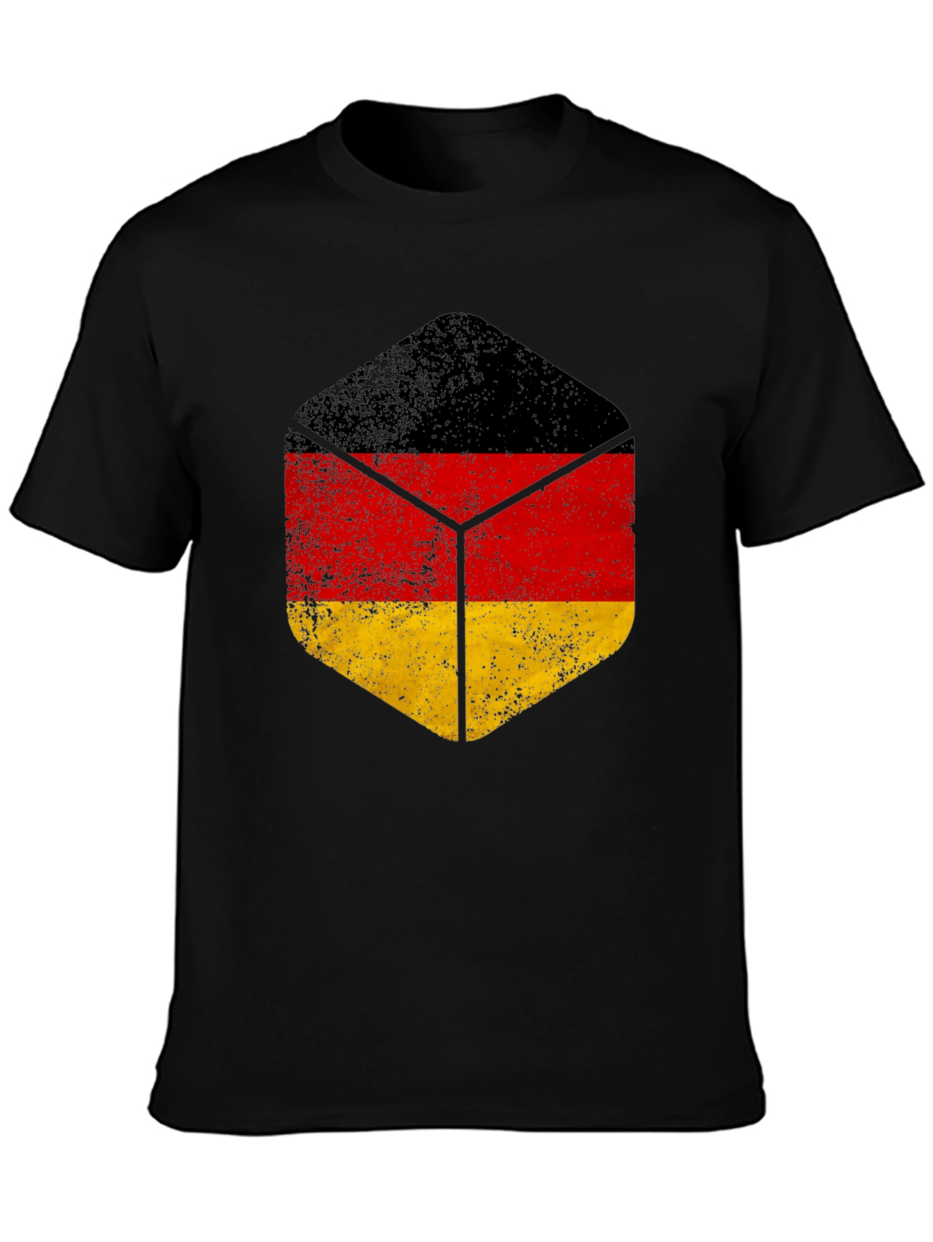 Germany Flag T-Shirt - Distressed Graphic Tee
