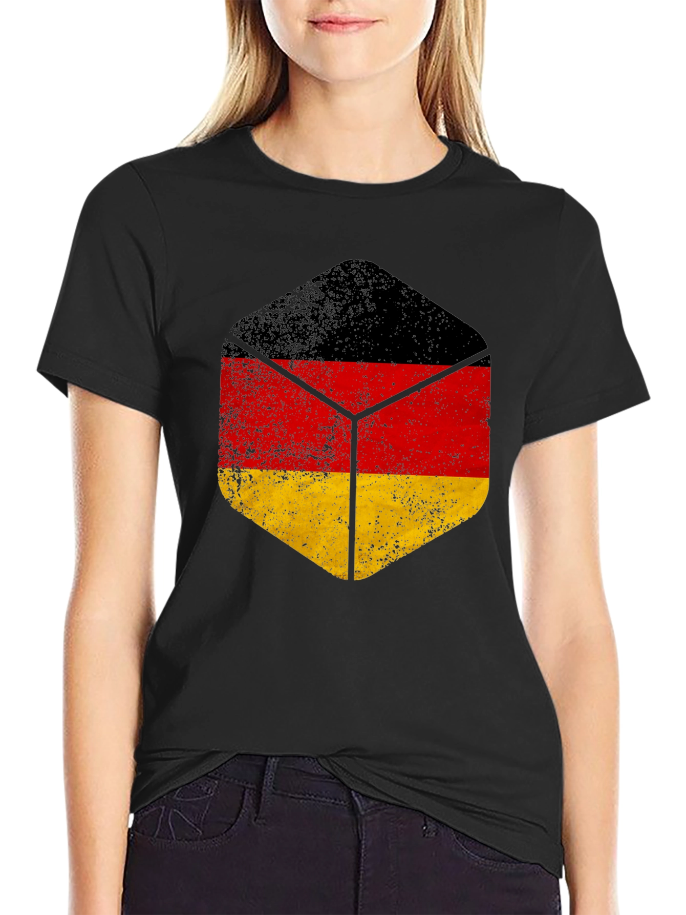 Germany Flag T-Shirt - Distressed Graphic Tee