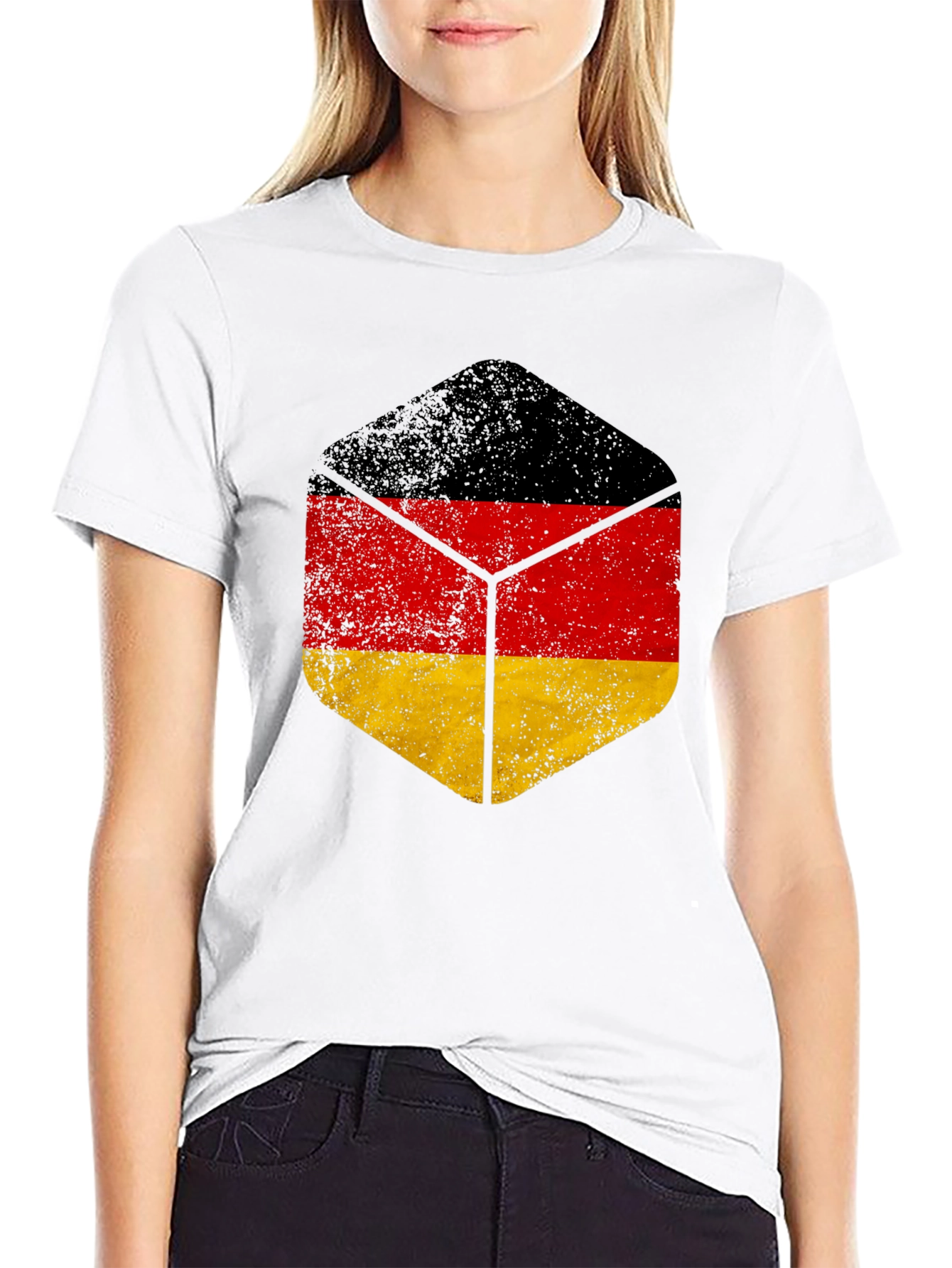 Germany Flag T-Shirt - Distressed Graphic Tee