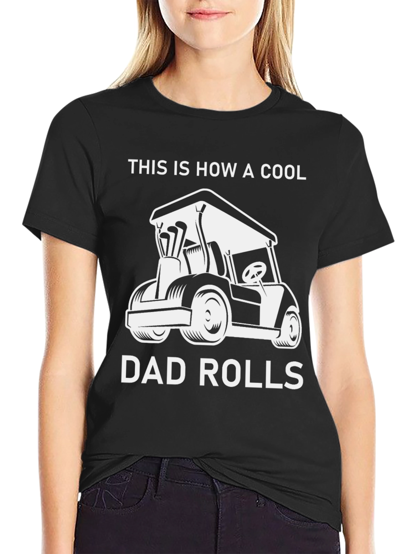 Cool Dad Golf Cart T-Shirt