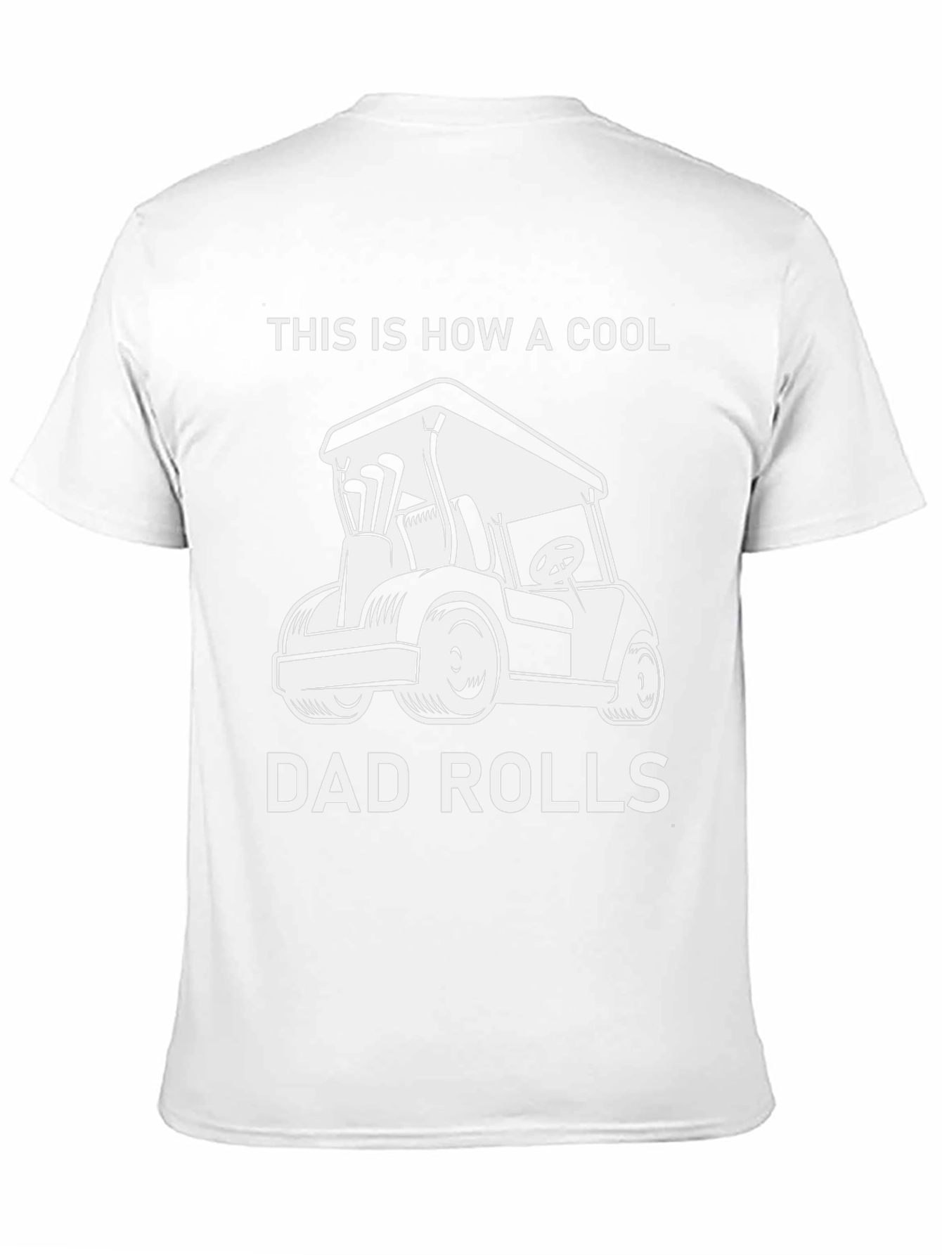 Cool Dad Golf Cart T-Shirt
