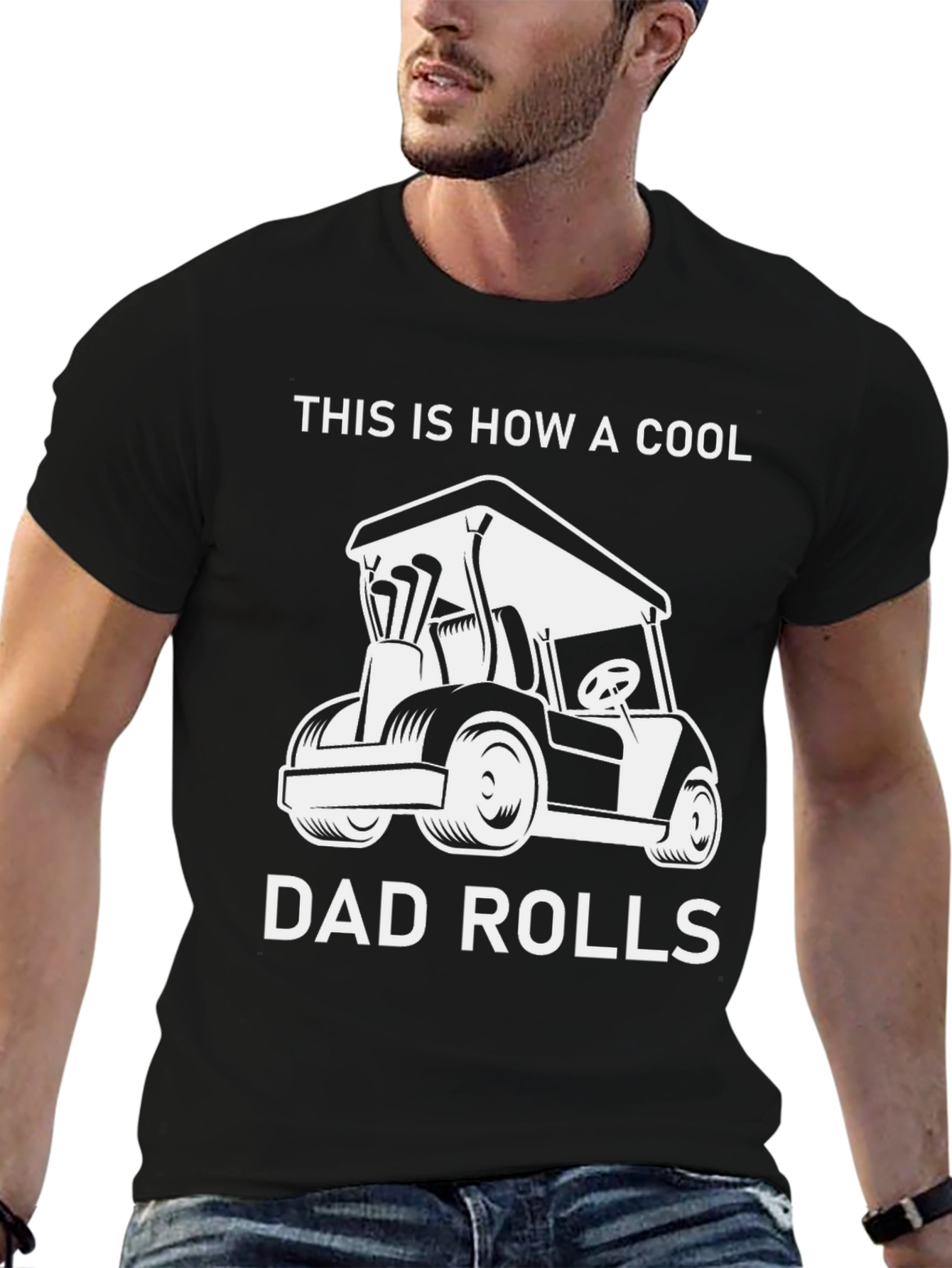 Cool Dad Golf Cart T-Shirt