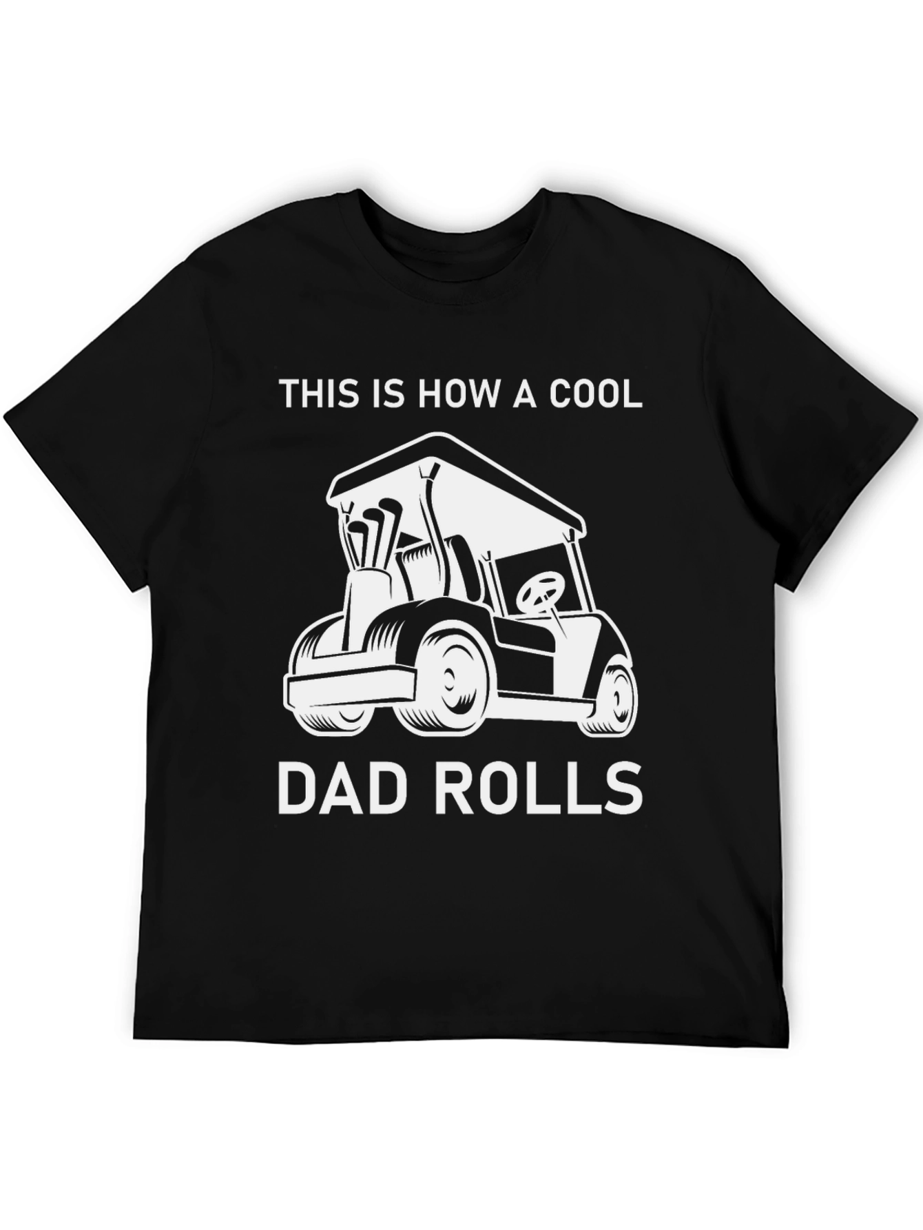 Cool Dad Golf Cart T-Shirt