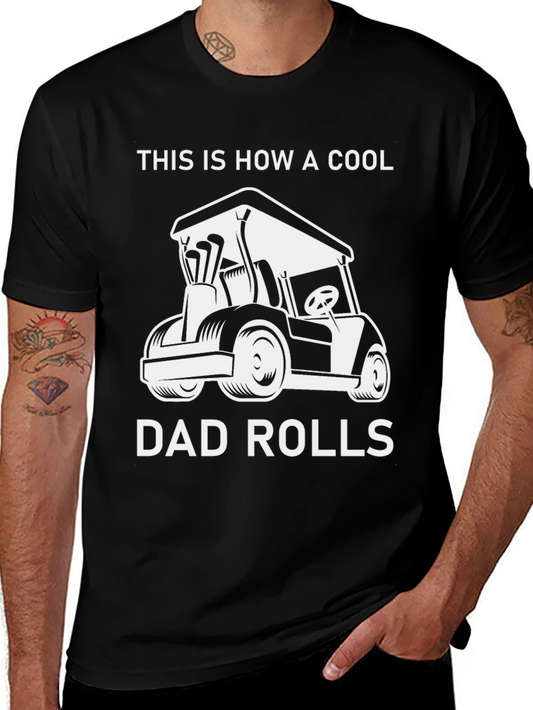 Cool Dad Golf Cart T-Shirt