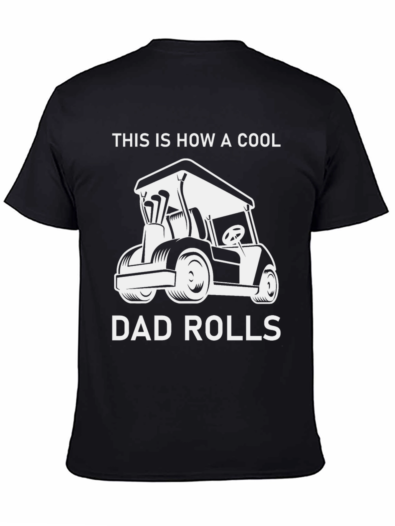 Cool Dad Golf Cart T-Shirt