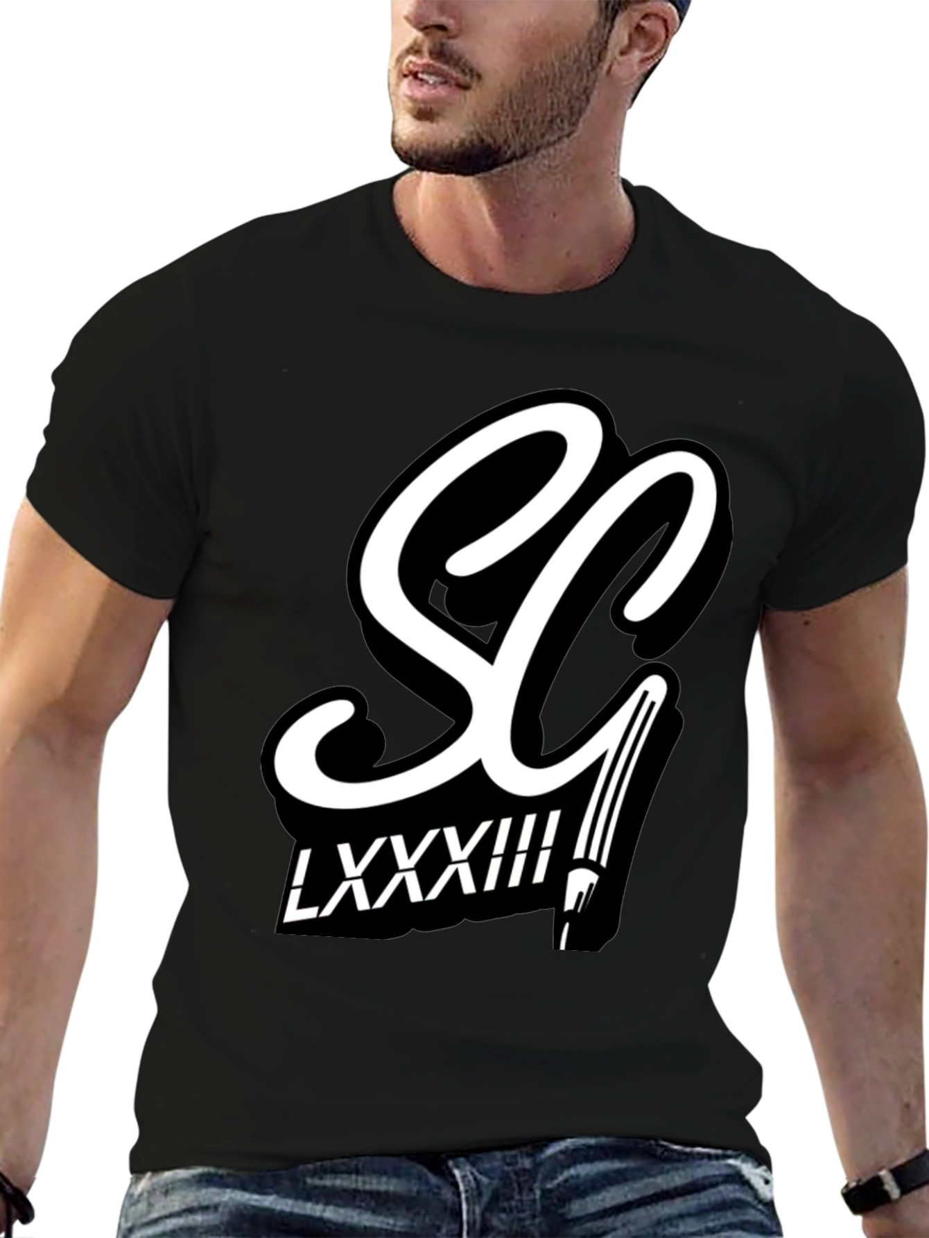 SC LXXXXIII Graphic T-Shirt - Modern Streetwear Style