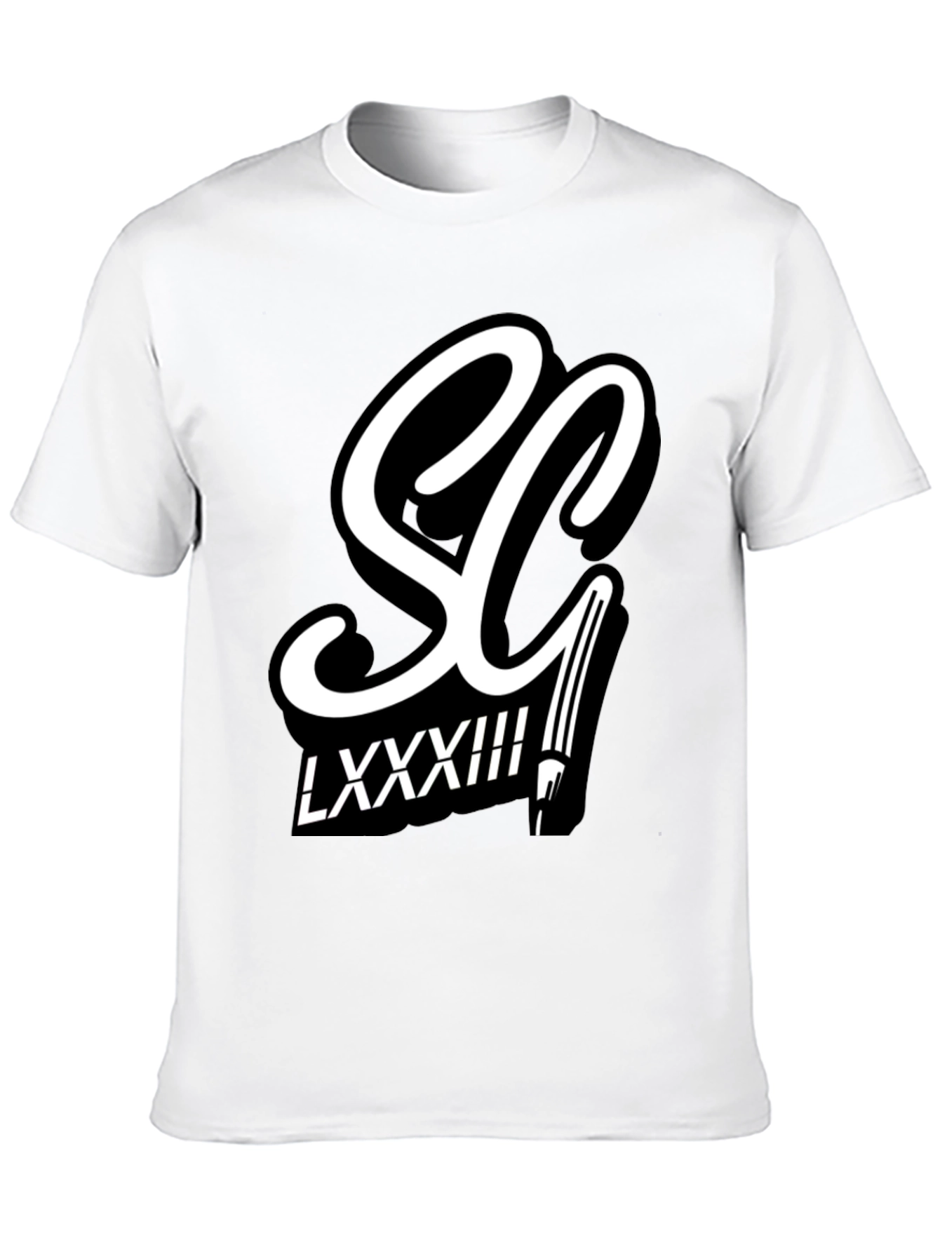 SC LXXXXIII Graphic T-Shirt - Modern Streetwear Style