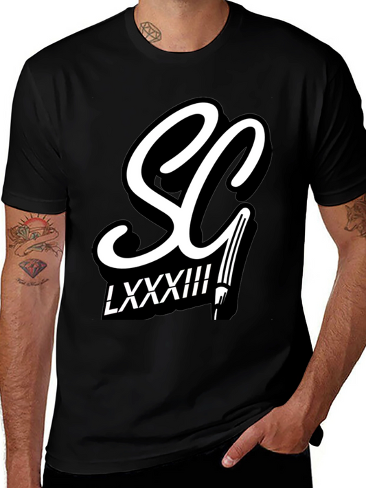 SC LXXXXIII Graphic T-Shirt - Modern Streetwear Style