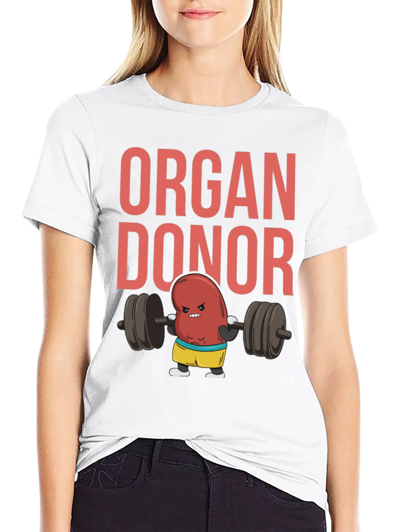 Organ Donor Funny Gym T-Shirt